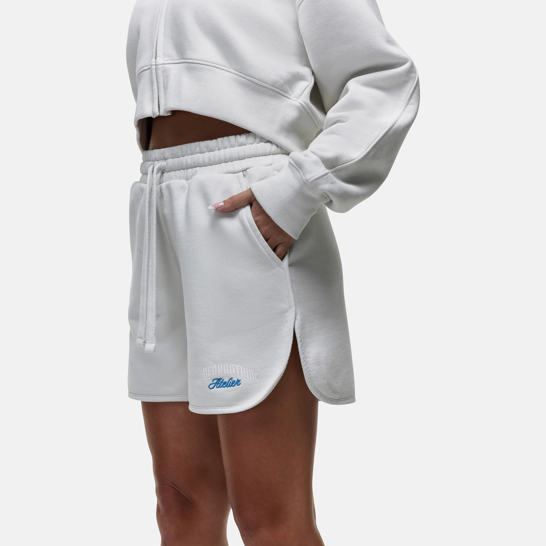Antiquity White Shorts - Image 2