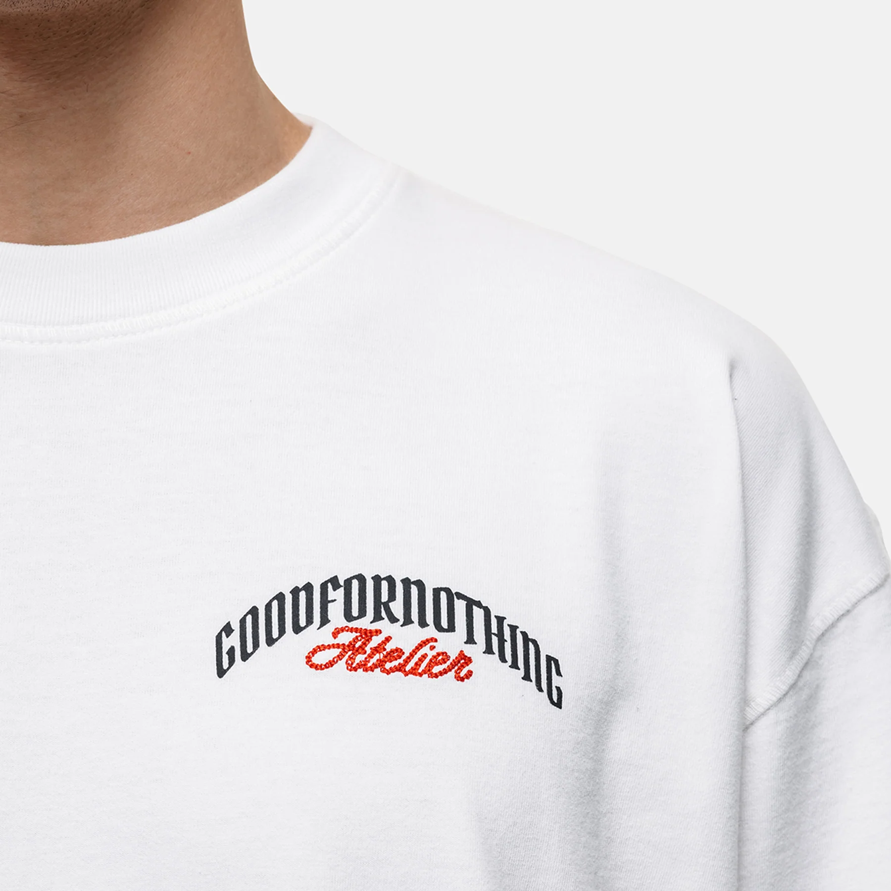 Antiquity Off White T-shirt - Image 4