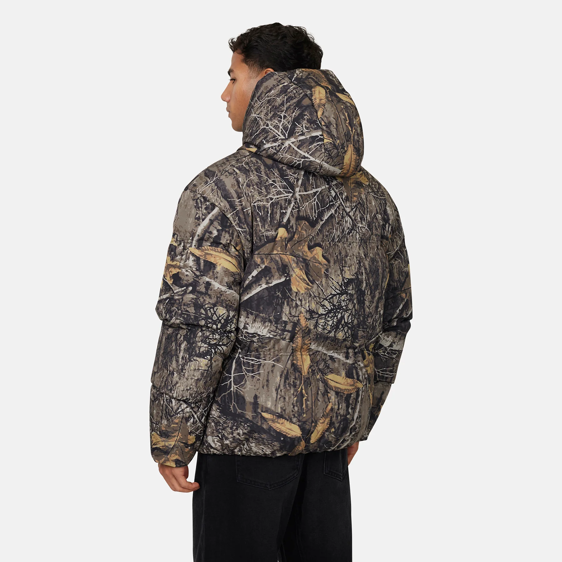 Arctic Woodland Camo Puffer Jacket - Image 3