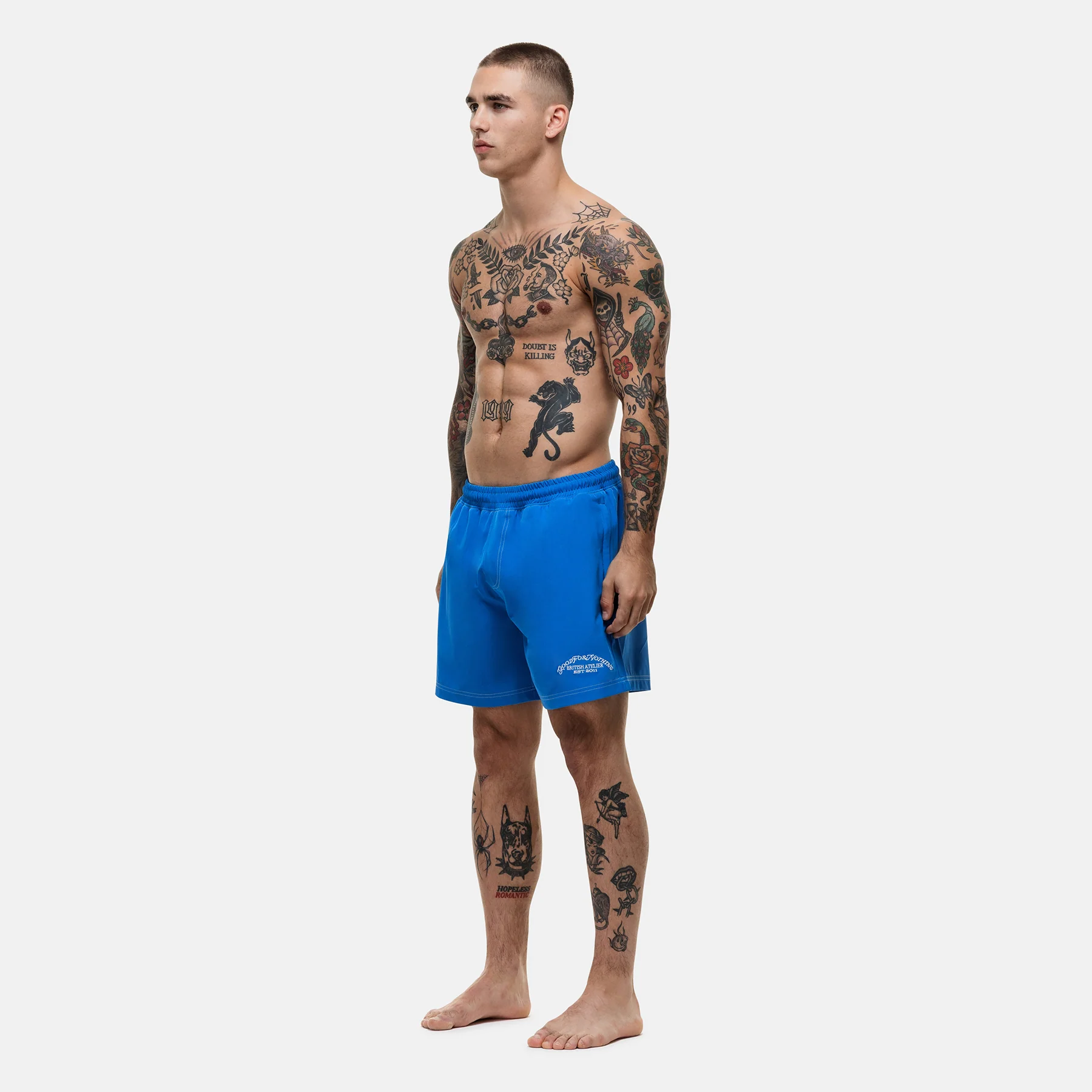 Atelier Blue Swim Shorts - Image 5