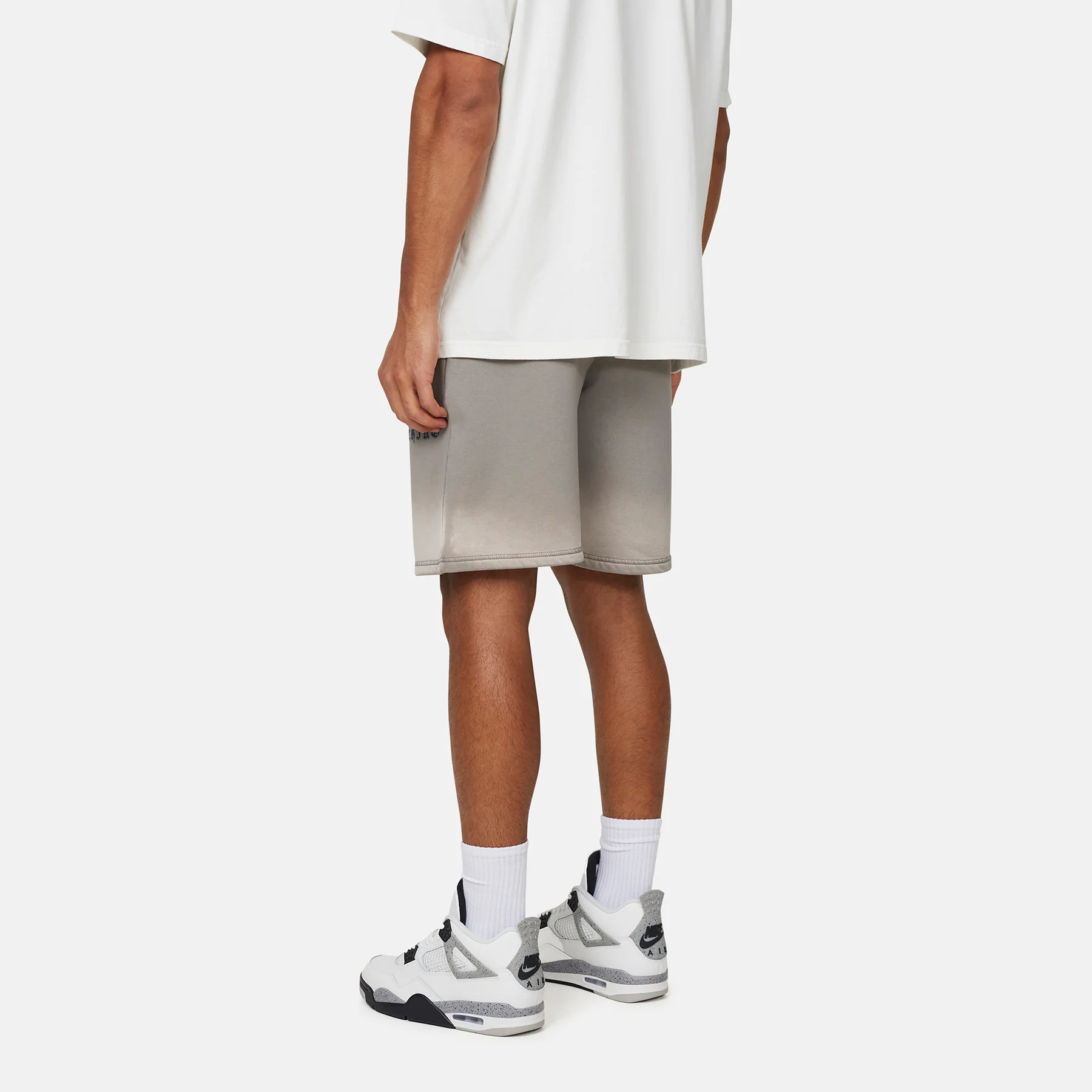 California Washed Grey Shorts - Image 3
