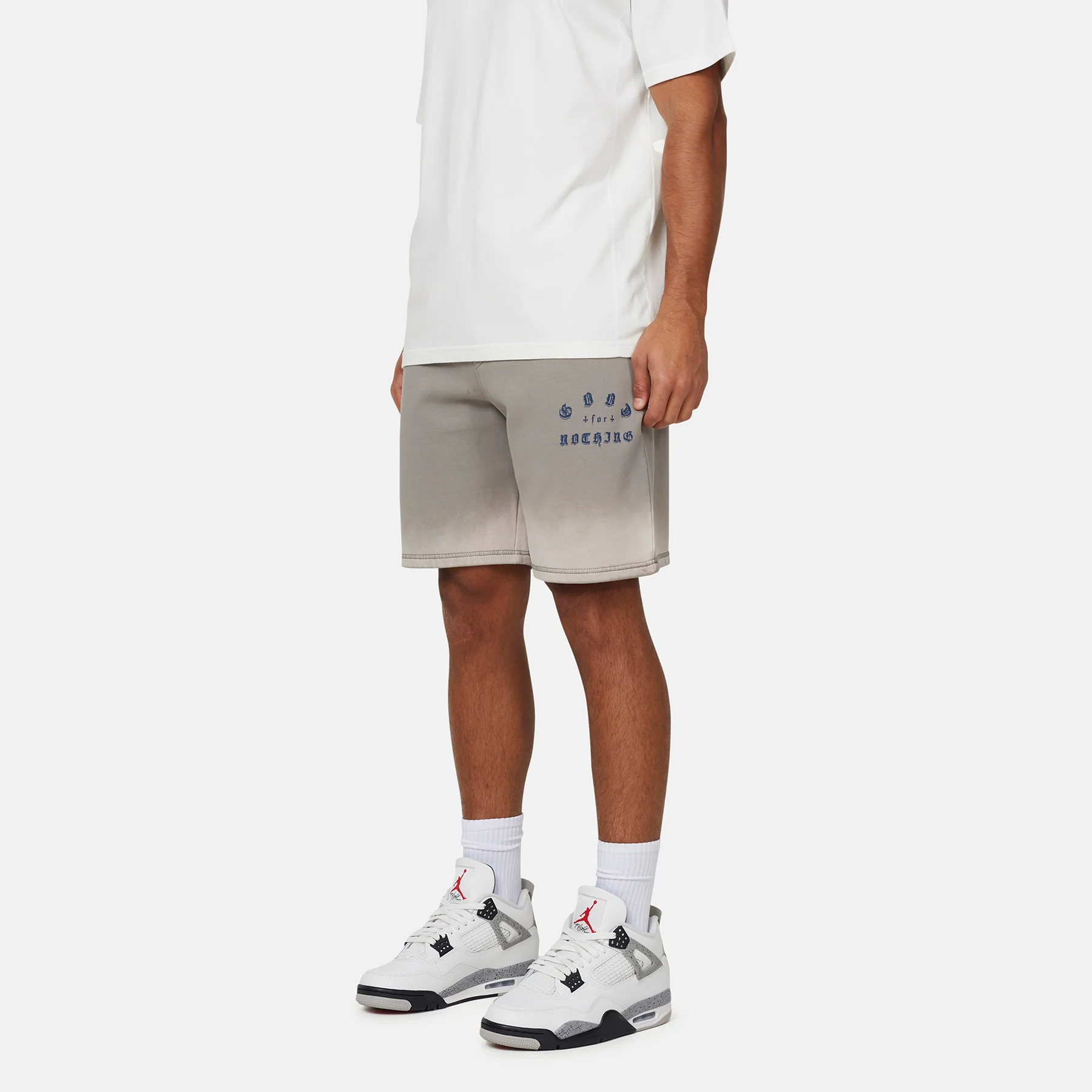 California Washed Grey Shorts - Image 4