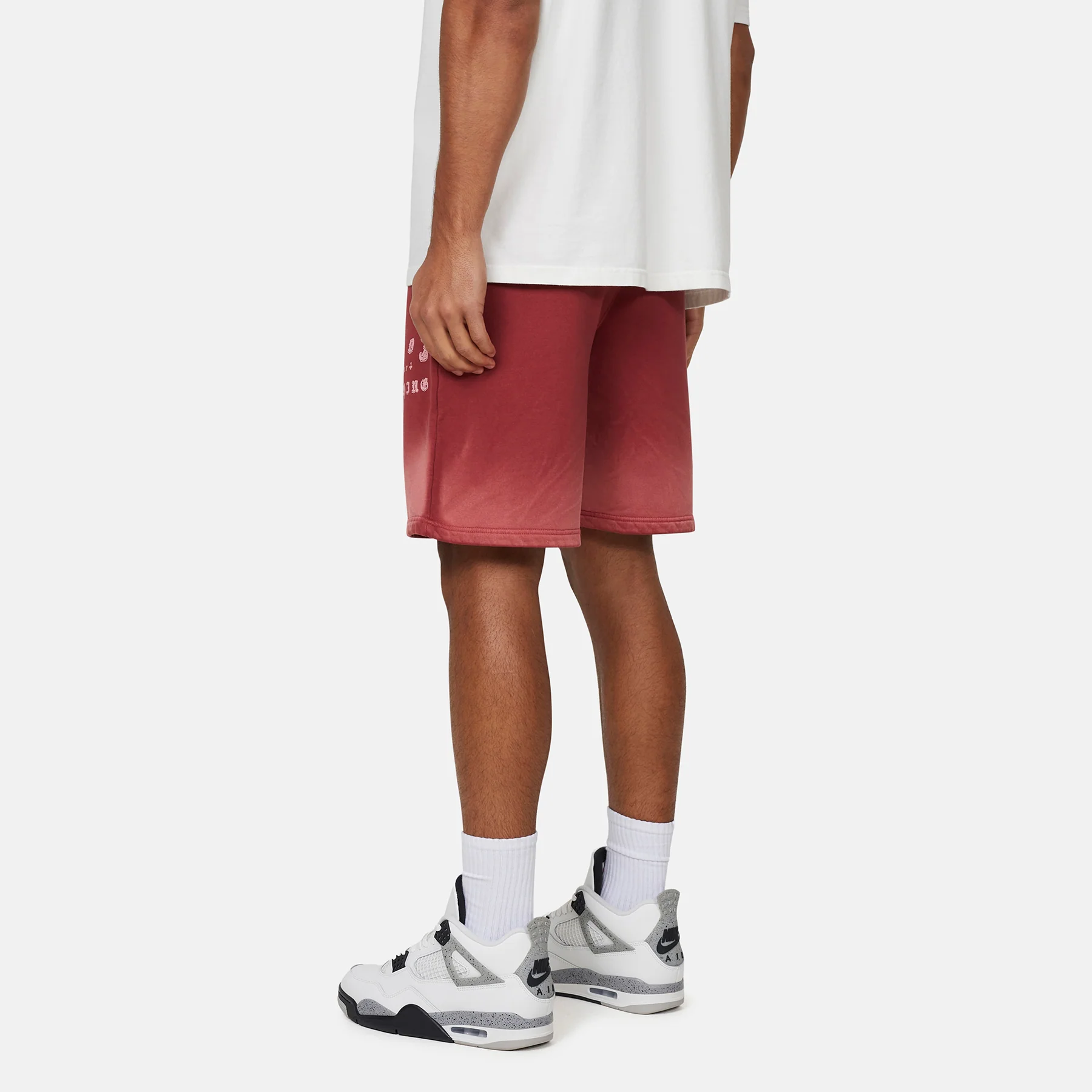 California Washed Red Shorts - Image 3