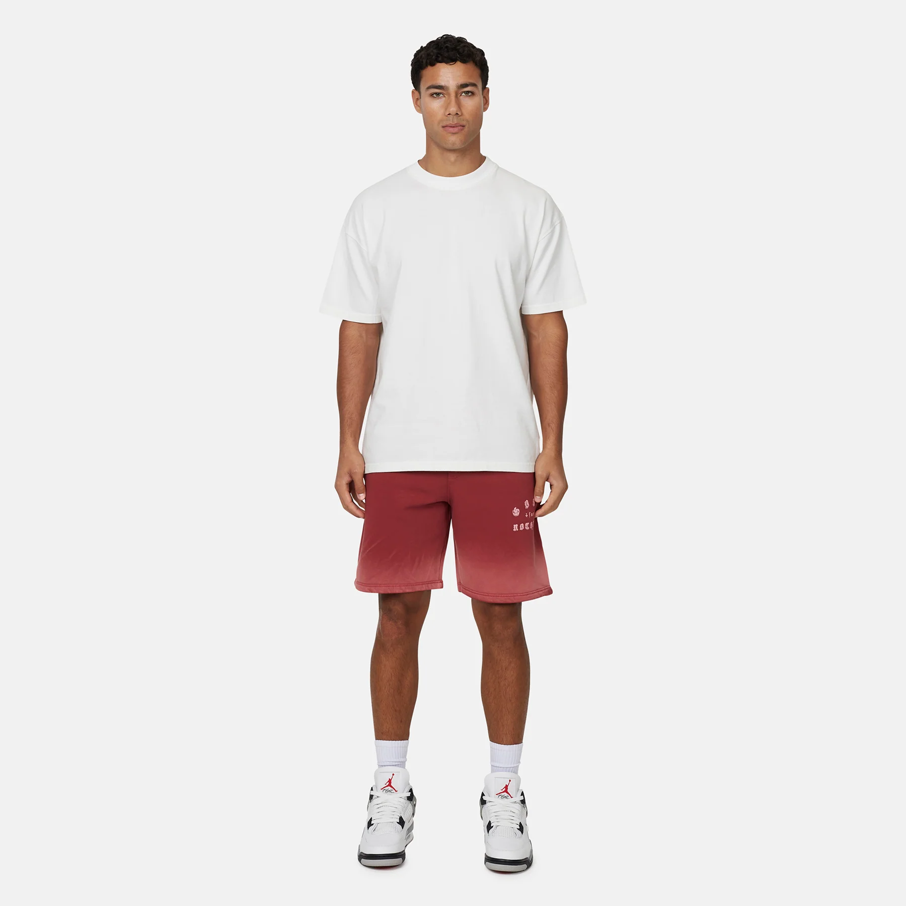 California Washed Red Shorts - Image 4