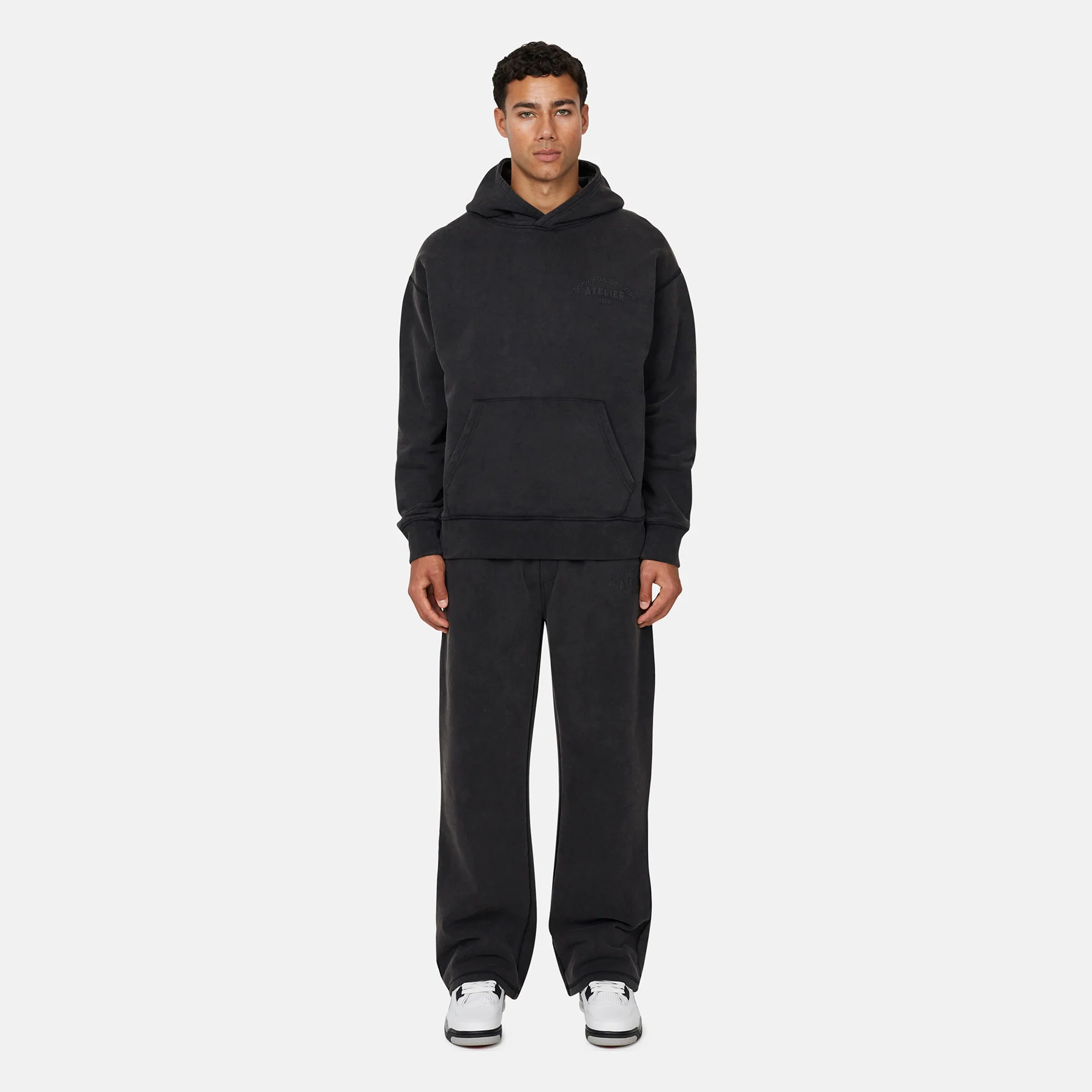 Float Butterfly Washed Black Hoodie - Image 3