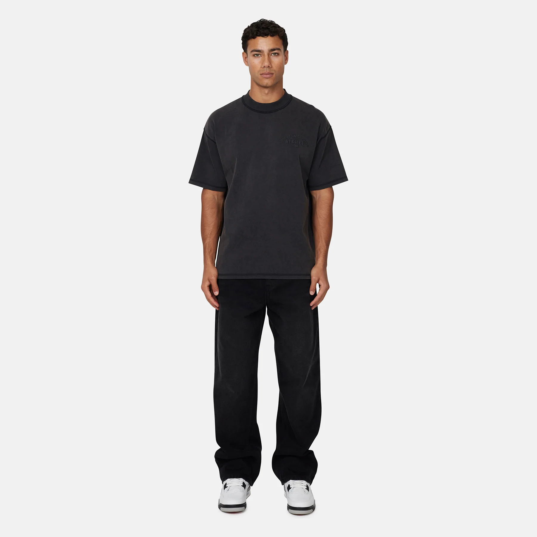 Float Butterfly Washed Black T-shirt - Image 3