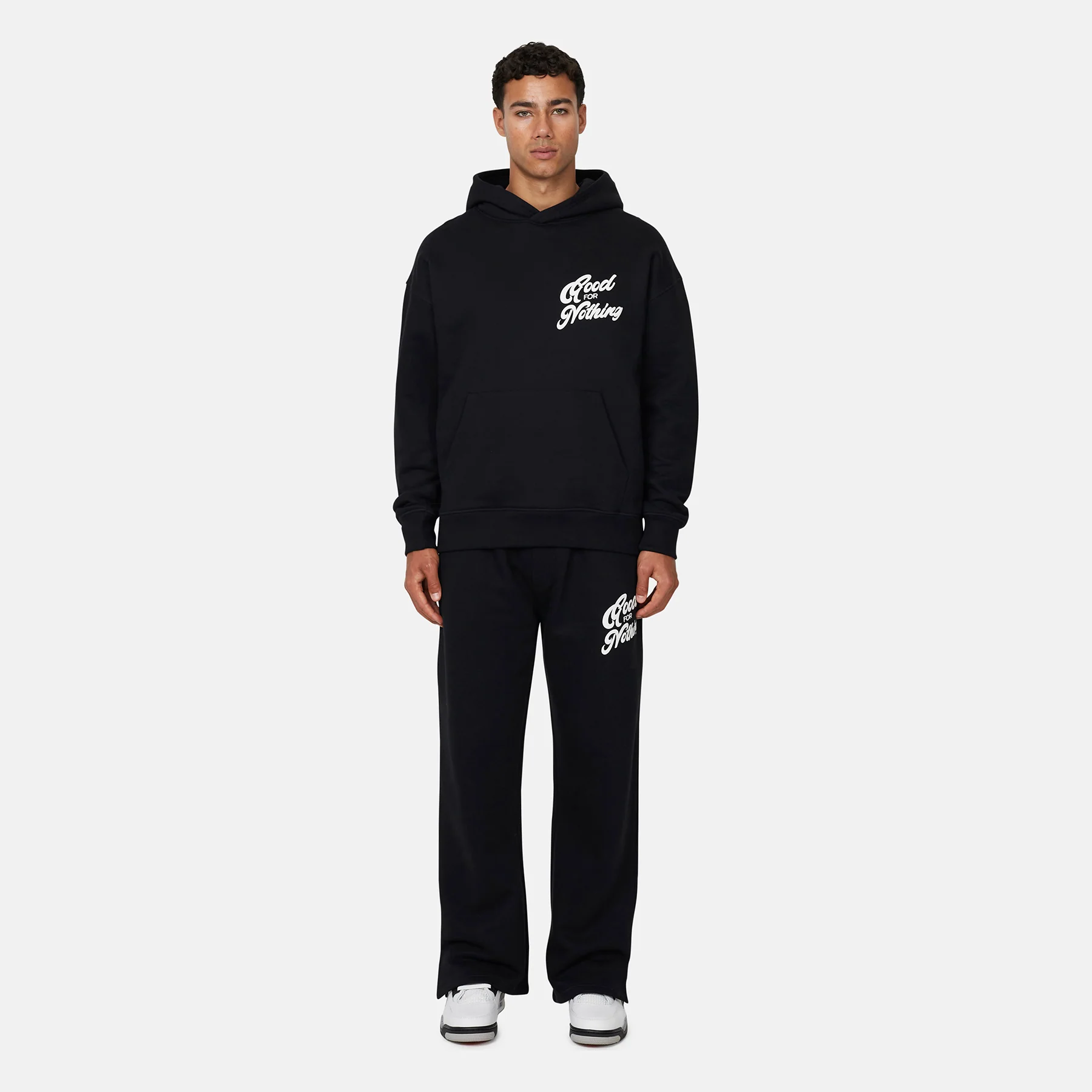 Authentic Black Hoodie - Image 4
