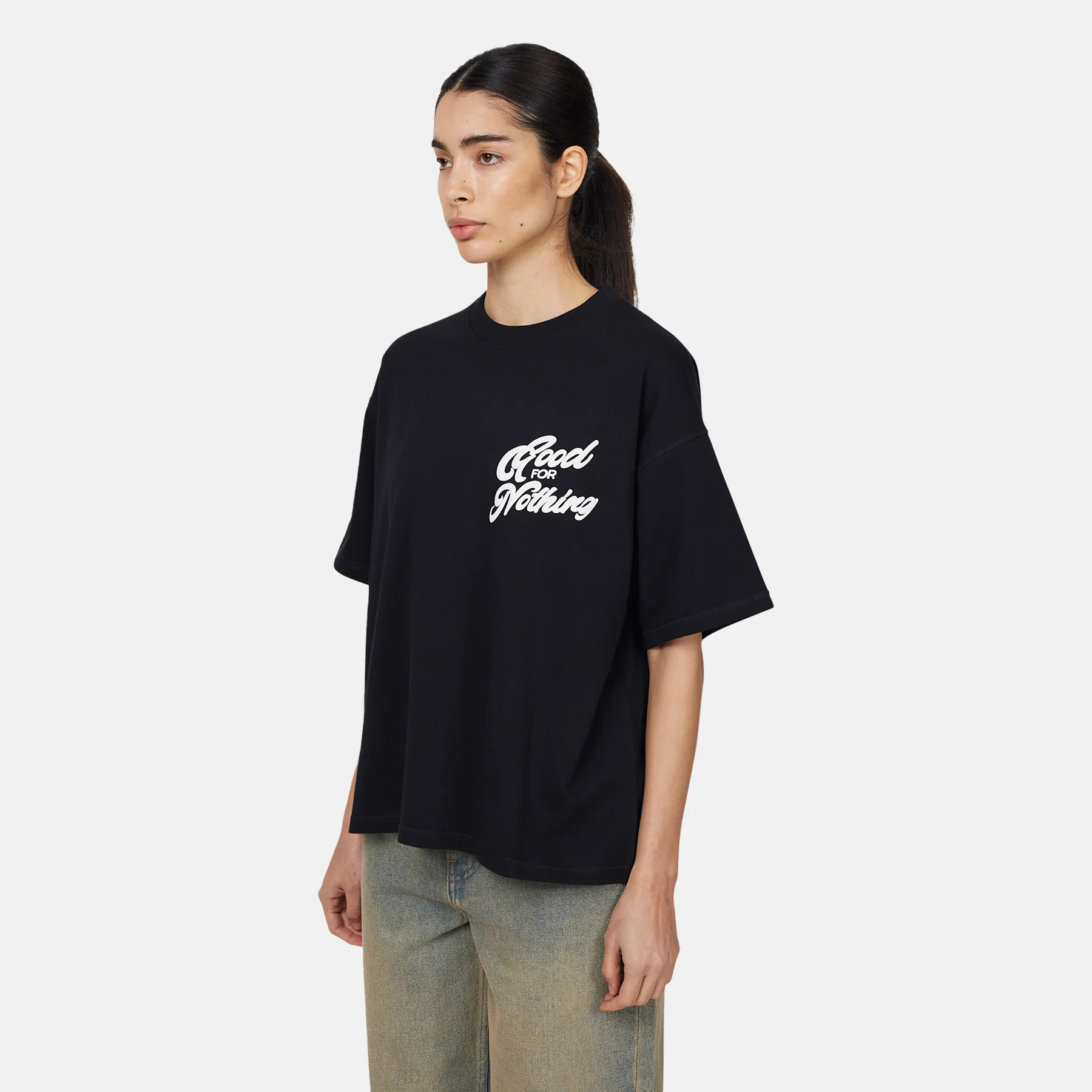 Authentic Black T-shirt - Image 3