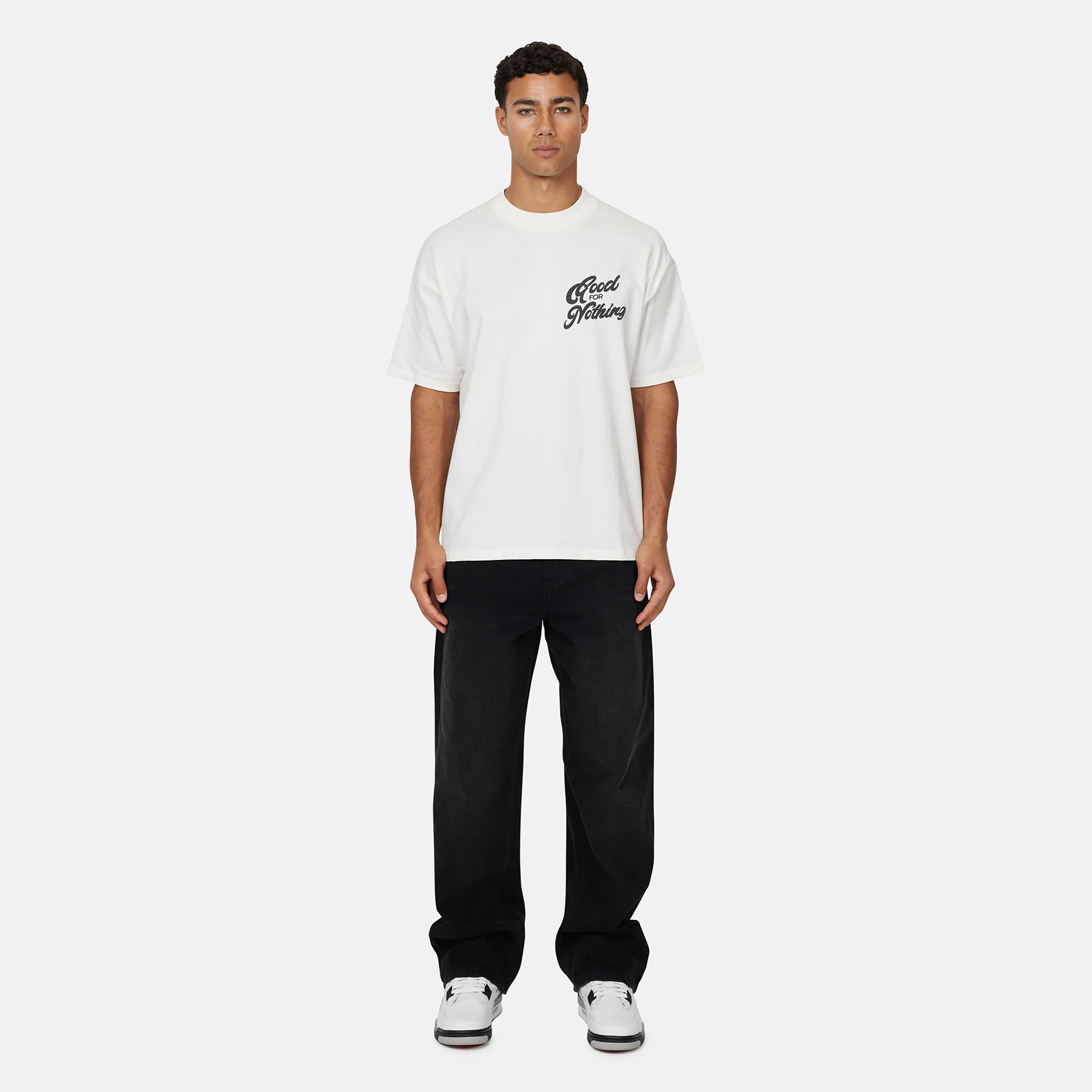 Authentic White T-shirt - Image 4
