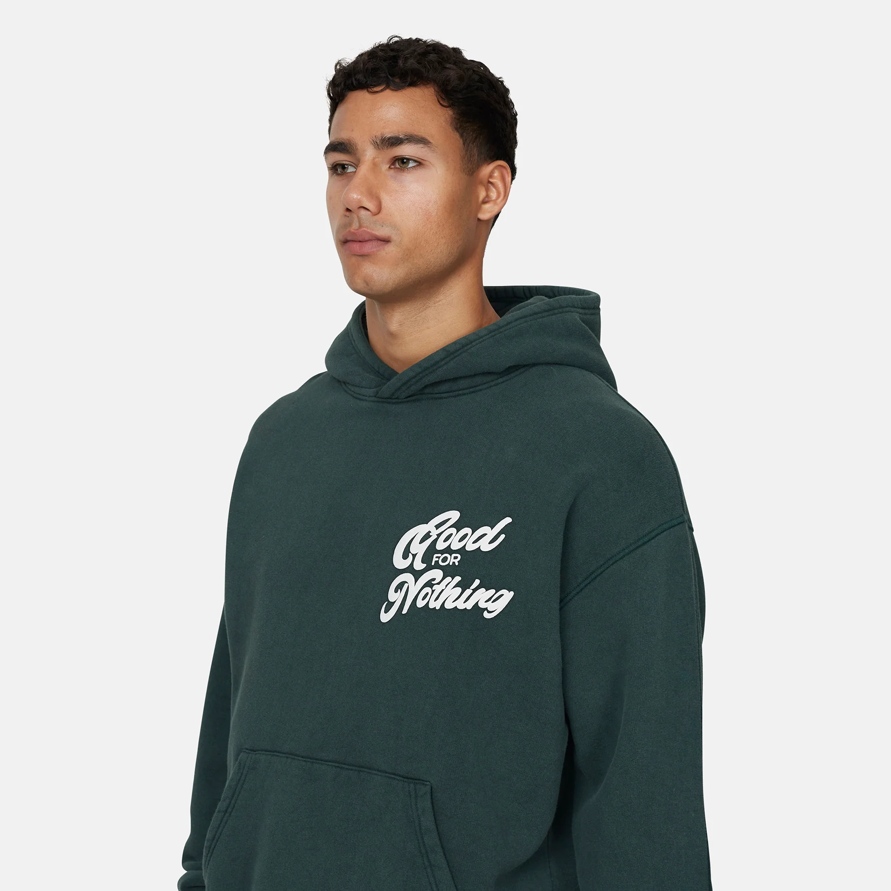 Authentic Green Hoodie - Image 4