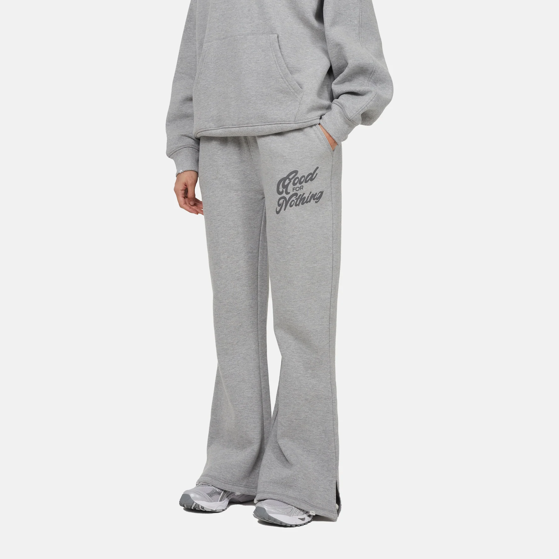Authentic Grey Marl Sweatpant - Image 2