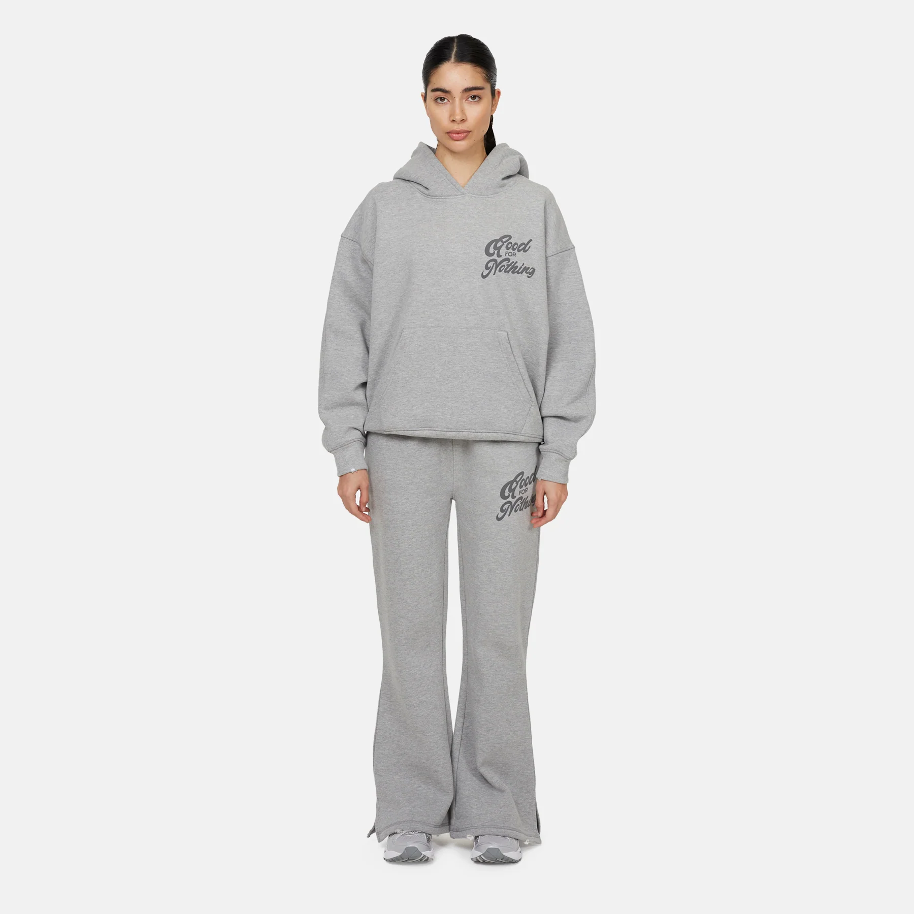 Authentic Grey Marl Sweatpant - Image 3