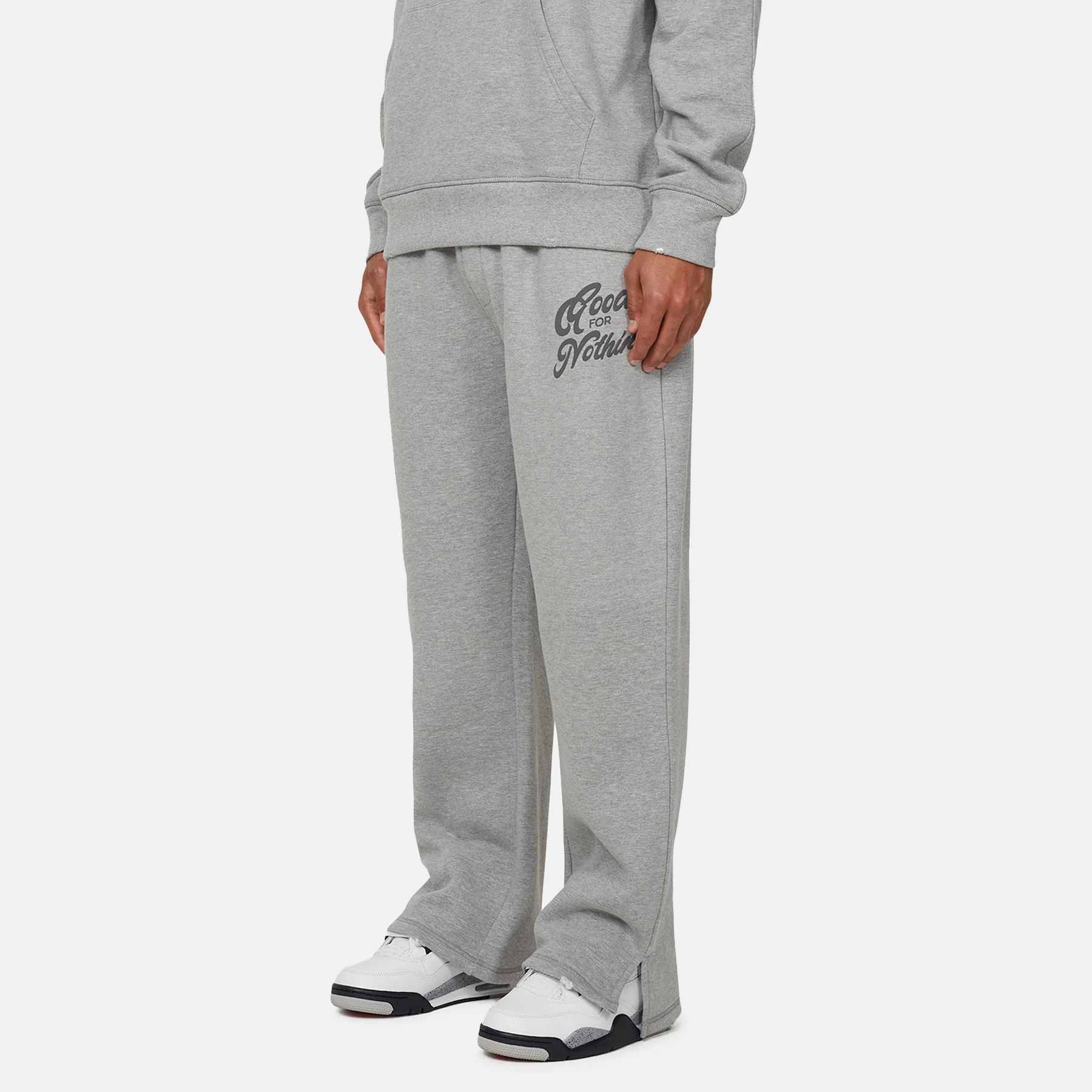 Authentic Grey Marl Sweatpant - Image 2
