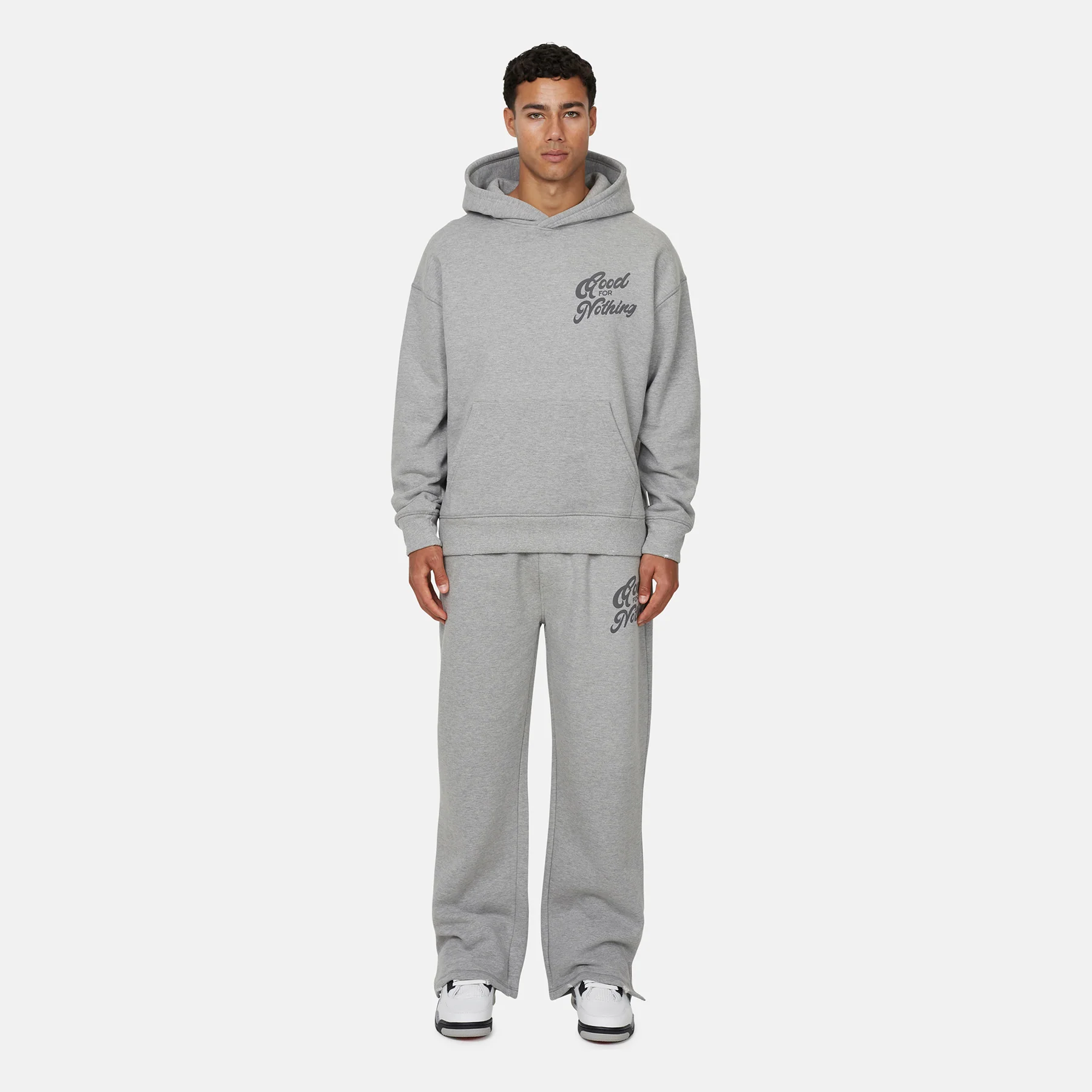 Authentic Grey Marl Sweatpant - Image 4