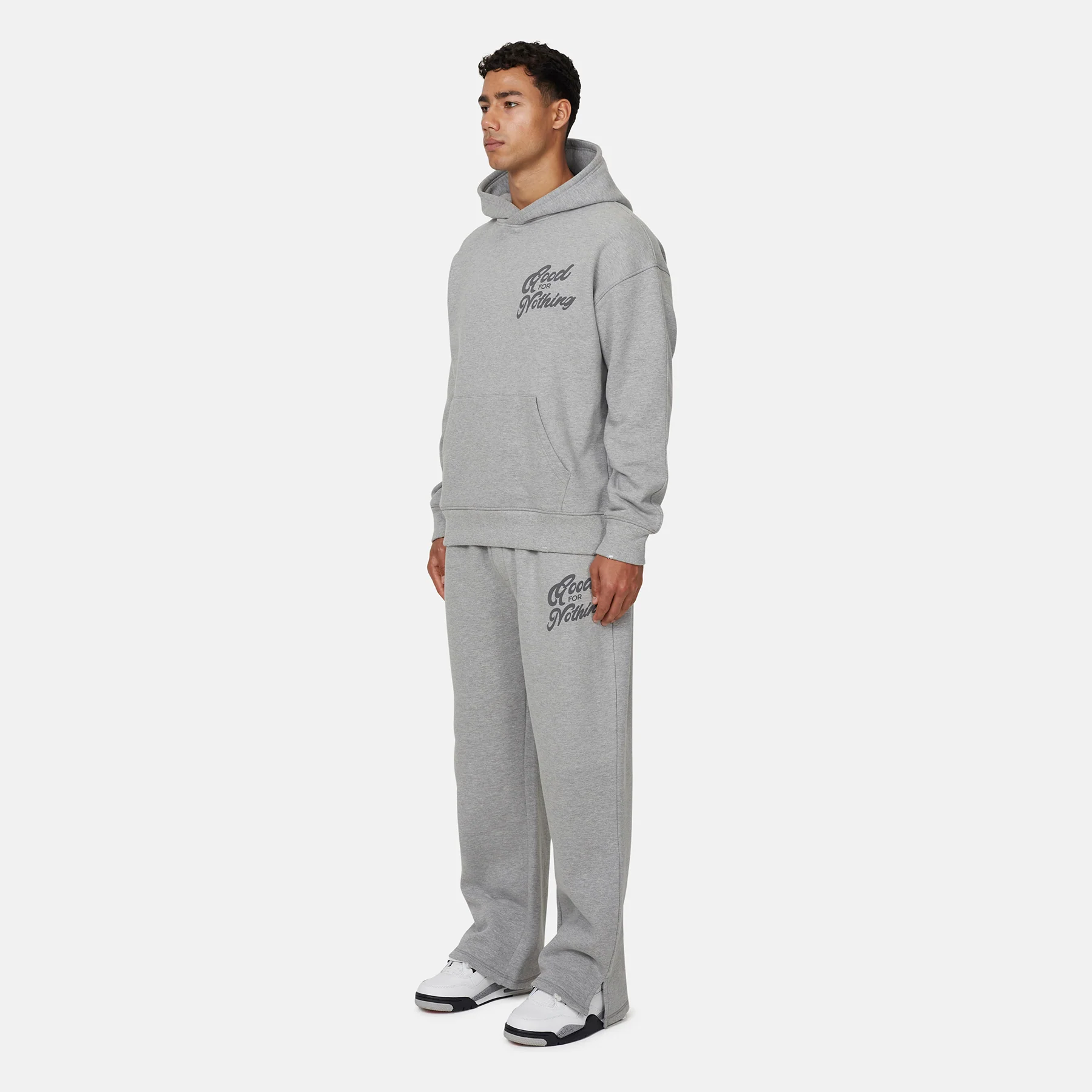Authentic Grey Marl Sweatpant - Image 5
