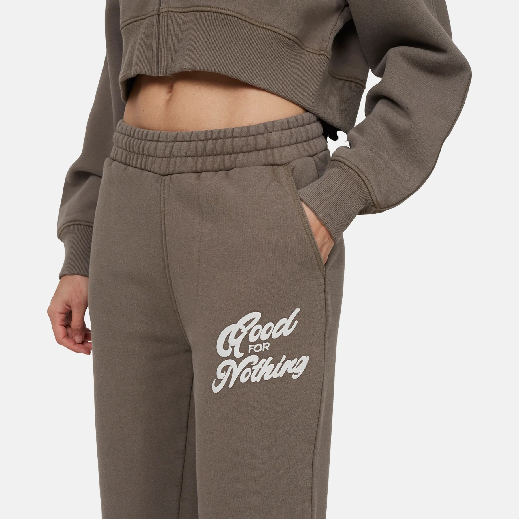 Authentic Taupe Sweatpant - Image 4
