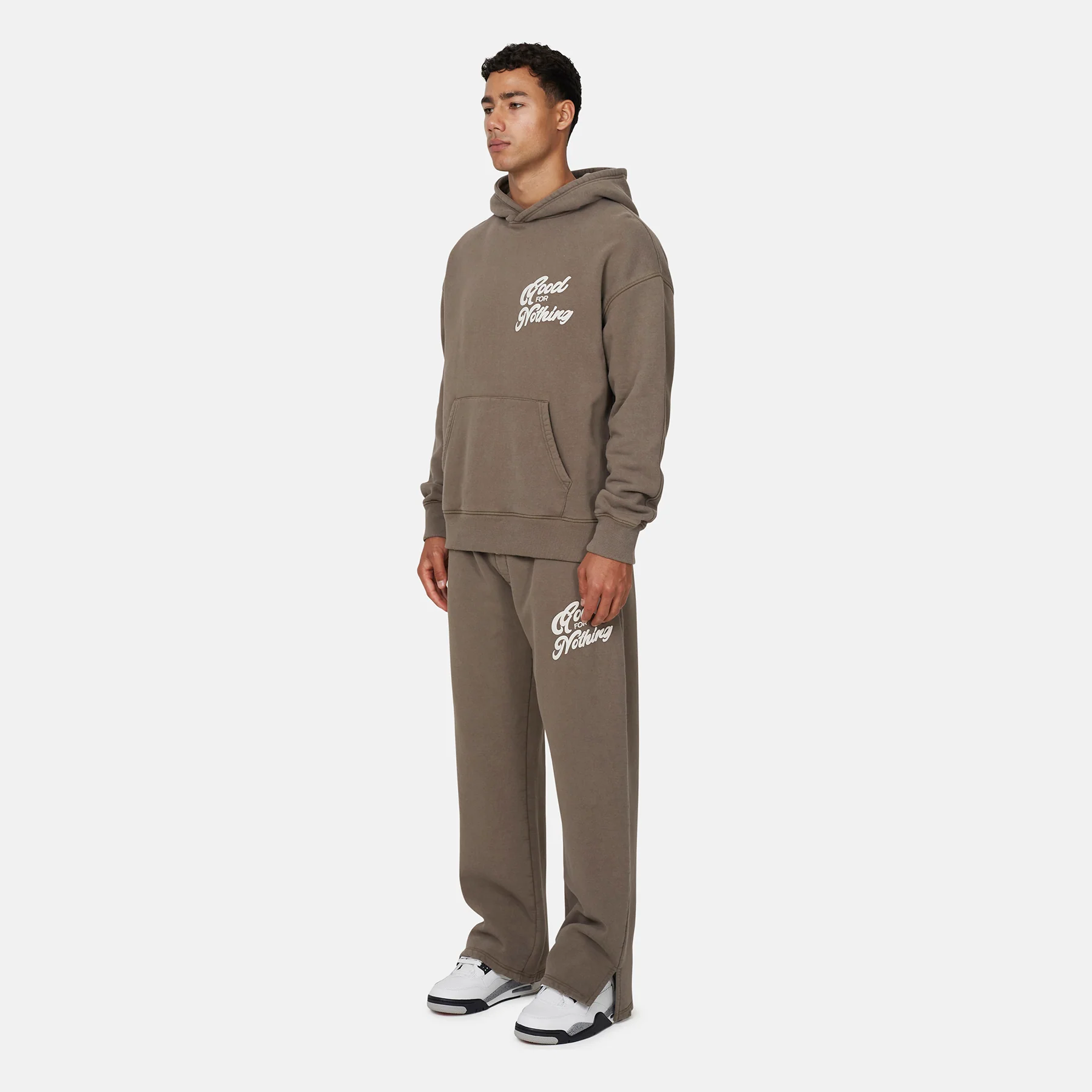 Authentic Taupe Hoodie - Image 5