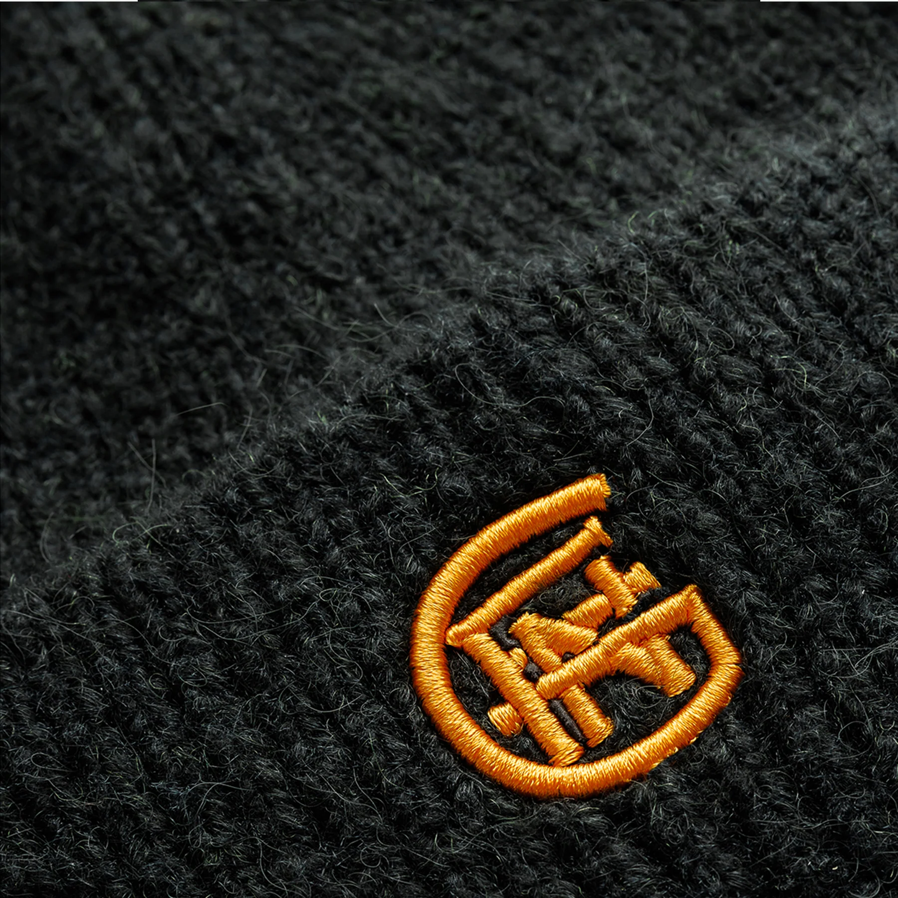 Monogram Green Beanie - Image 2