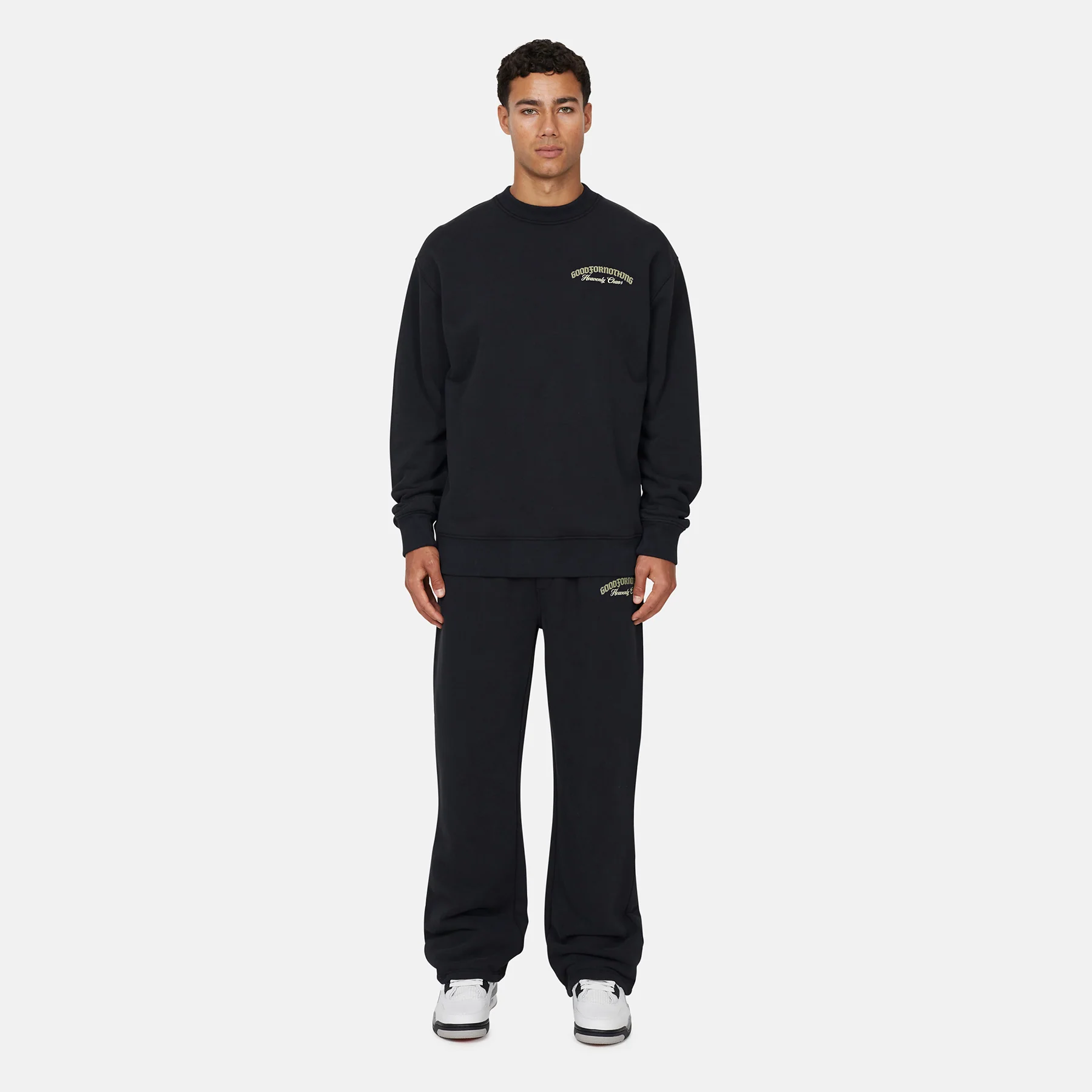 Heavenly Chaos Black Sweatpants - Image 4