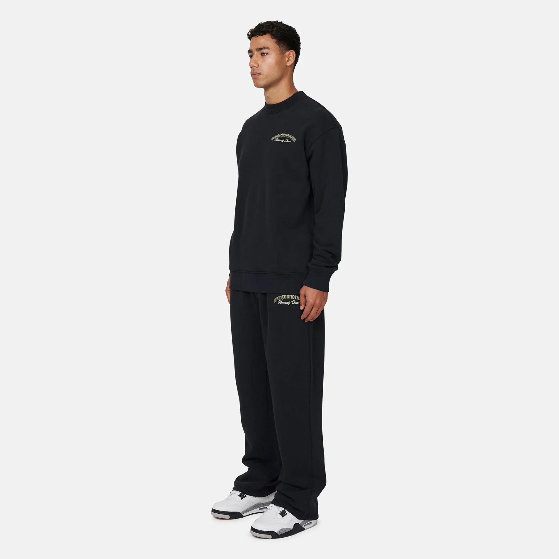 Heavenly Chaos Black Sweatshirt - Image 5