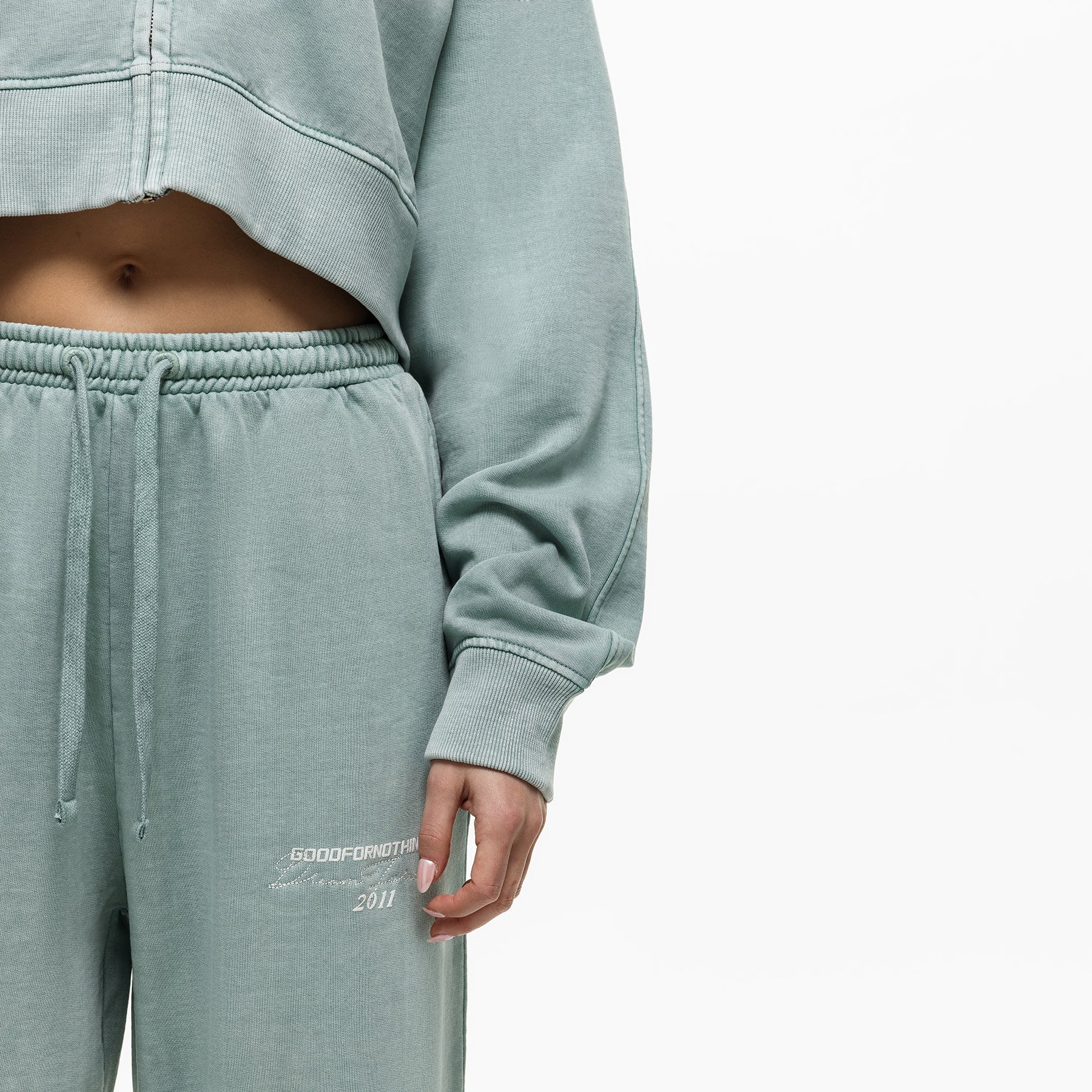 Dream Forever Washed Aqua Sweatpant (Final Sale) - Image 5