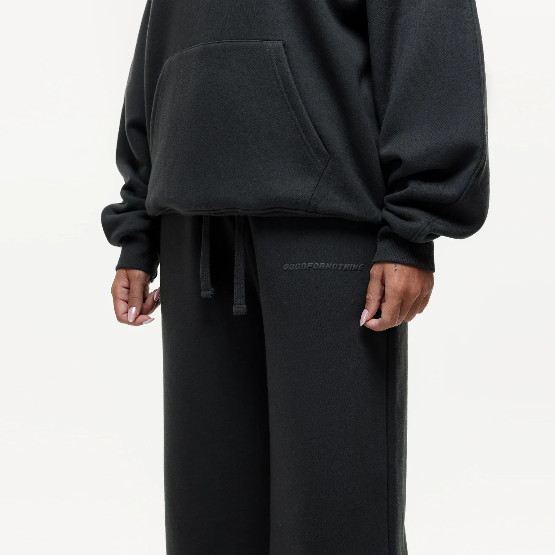 Vintage Onyx Black Sweatpant - Image 3