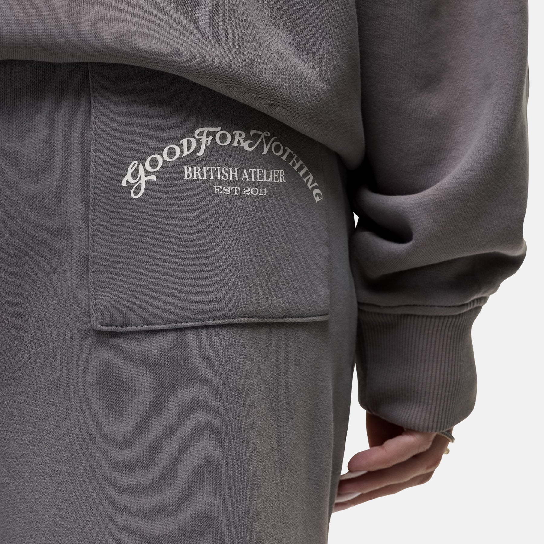 Liberty Washed Grey Jogger - Image 4