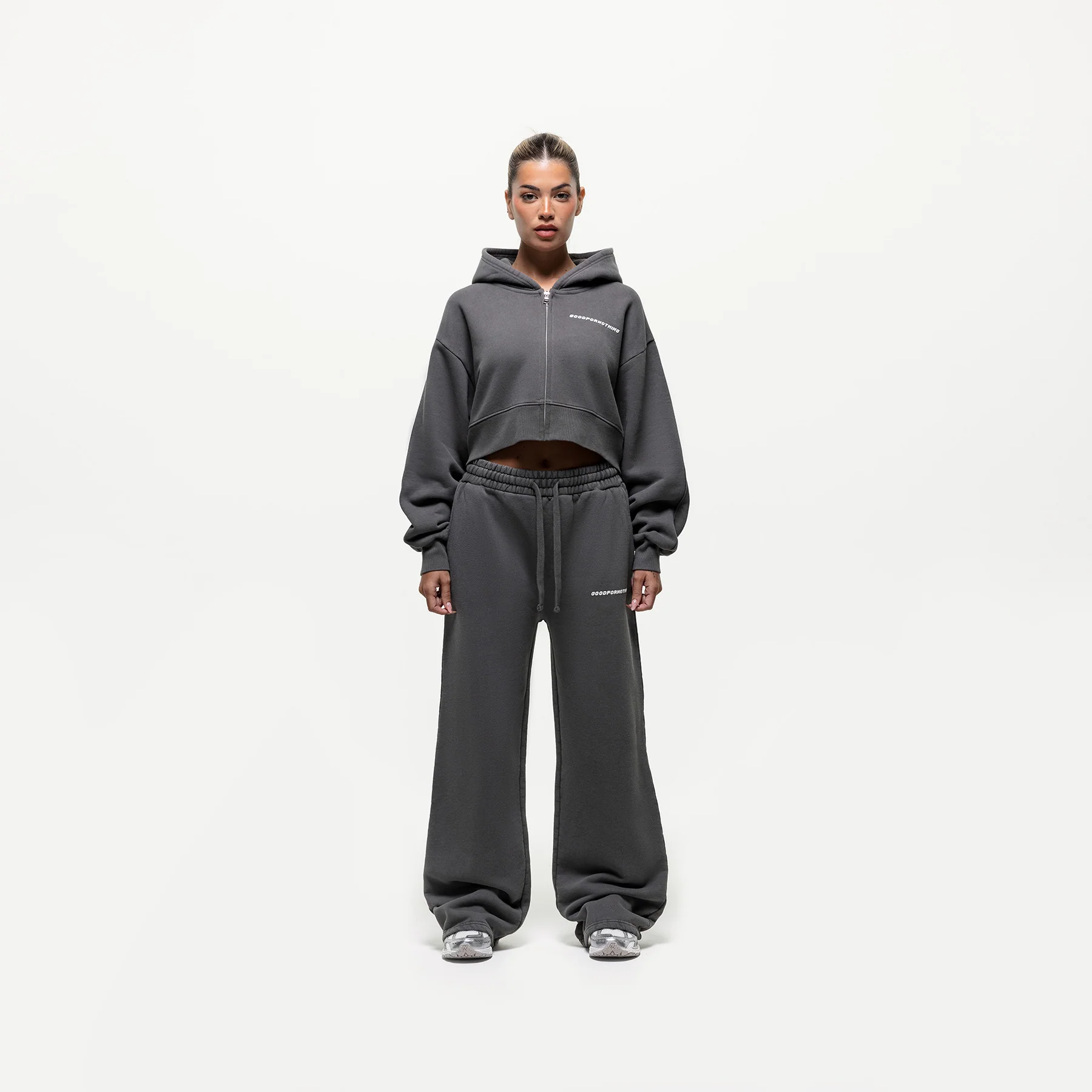 Vintage Washed Grey Sweatpant - Image 3