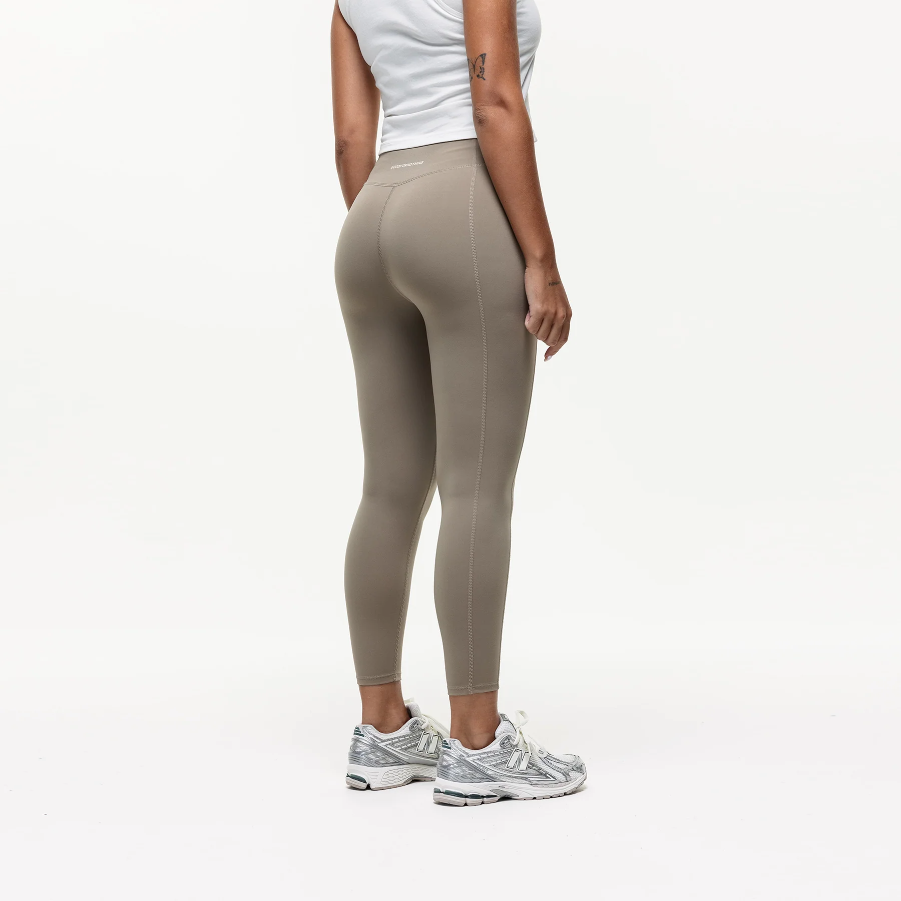 Sculpt Active Taupe Leggings - Image 3