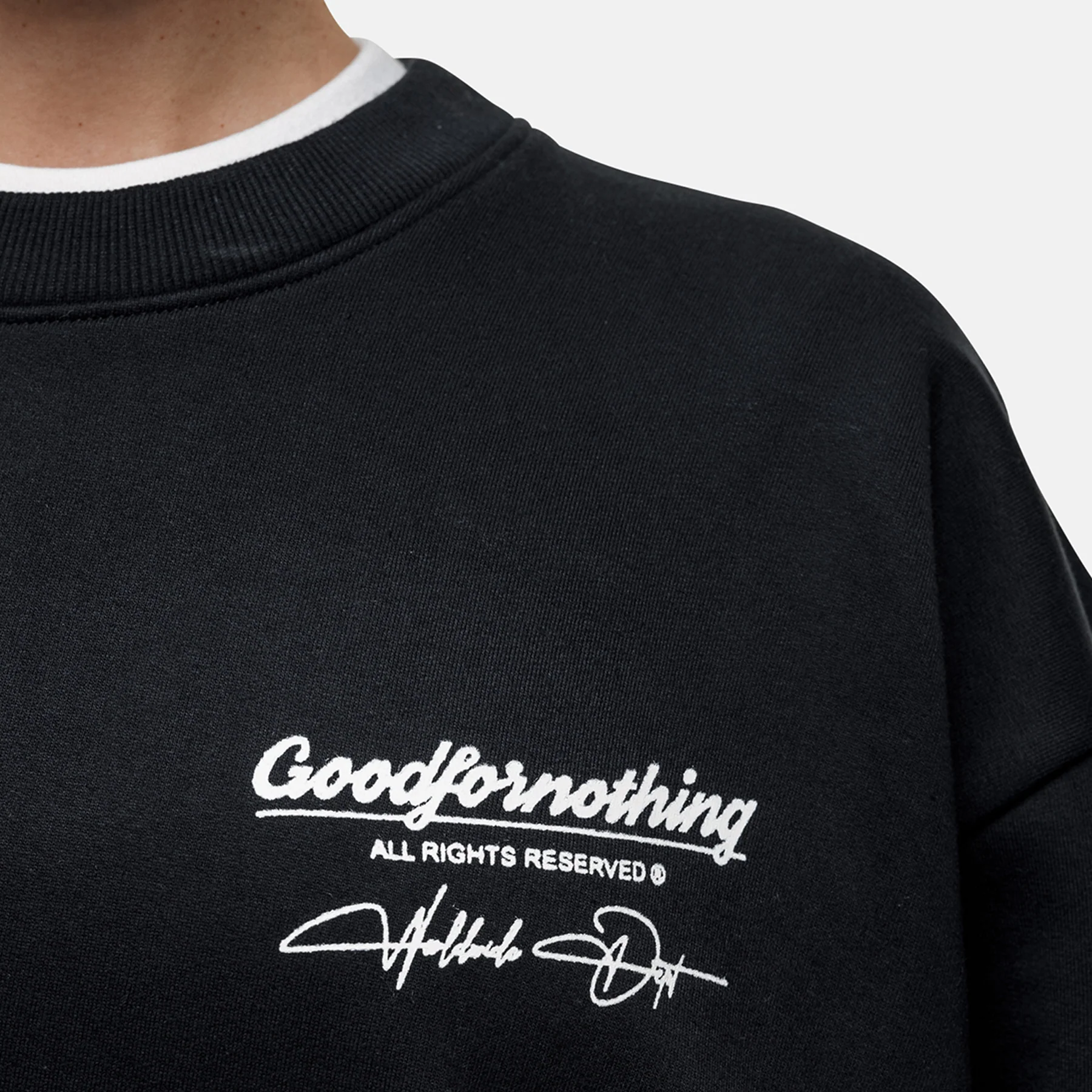 Cult Black Sweatshirt - Image 4