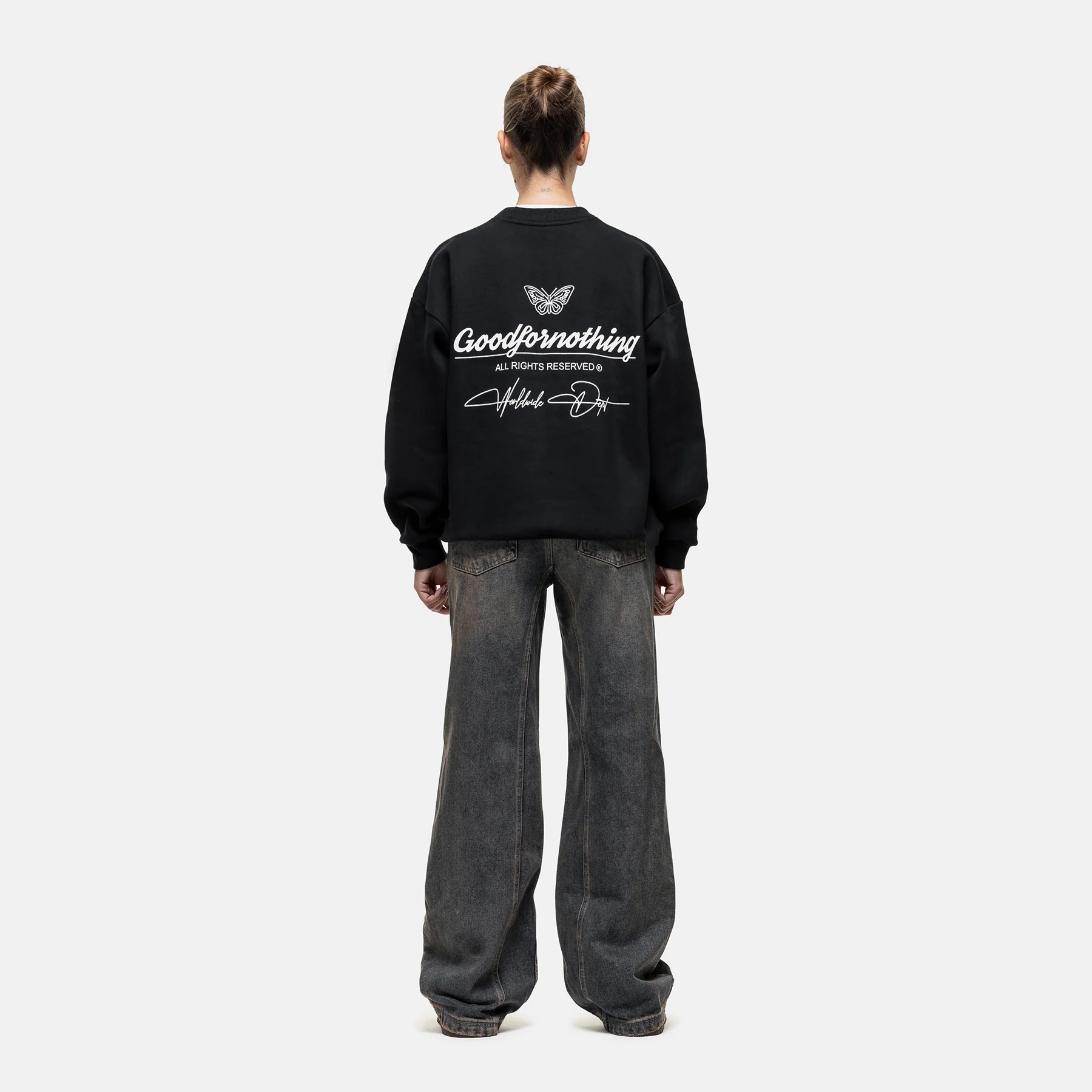 Cult Black Sweatshirt - Image 5