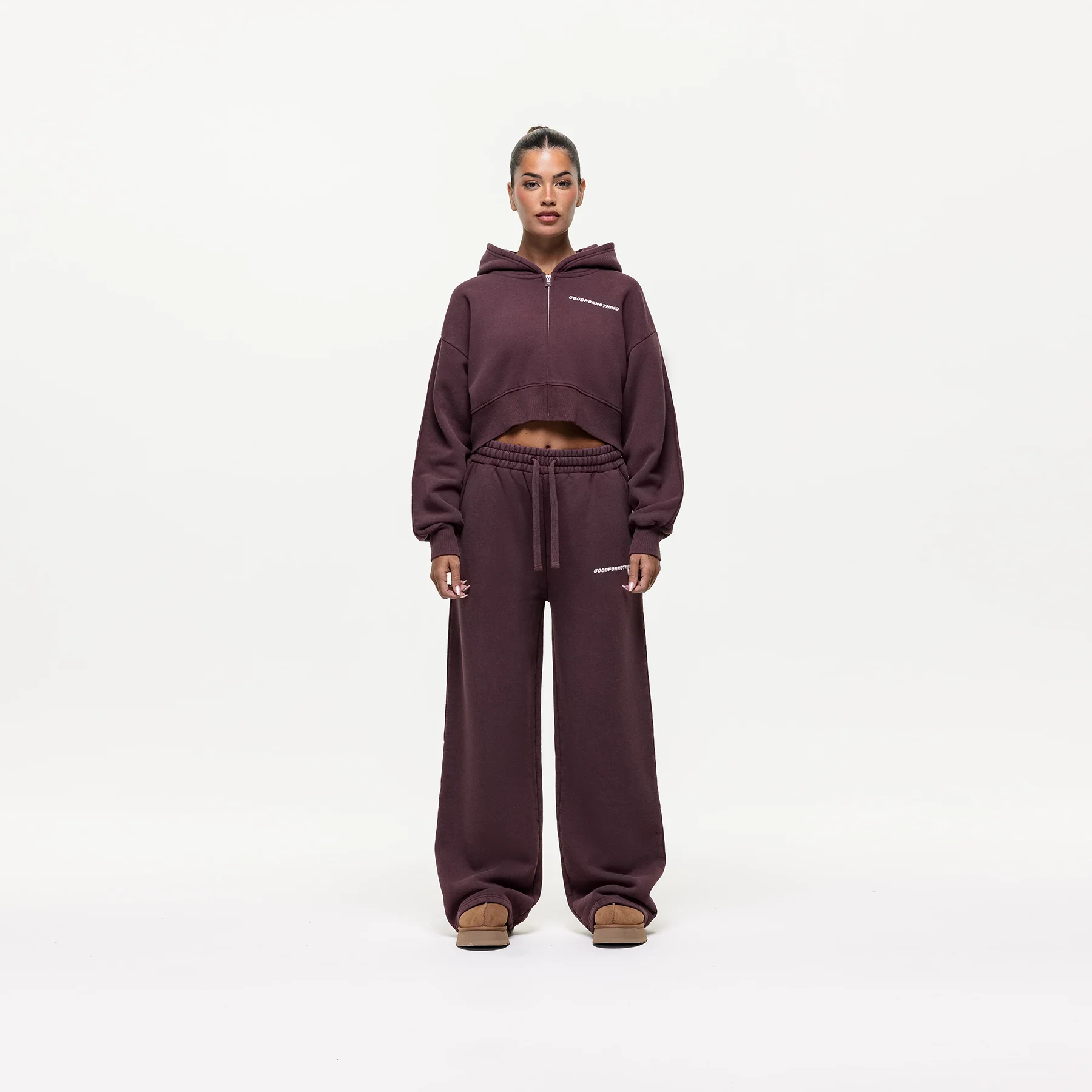 Vintage Washed Huckleberry Zip Hoodie - Image 4