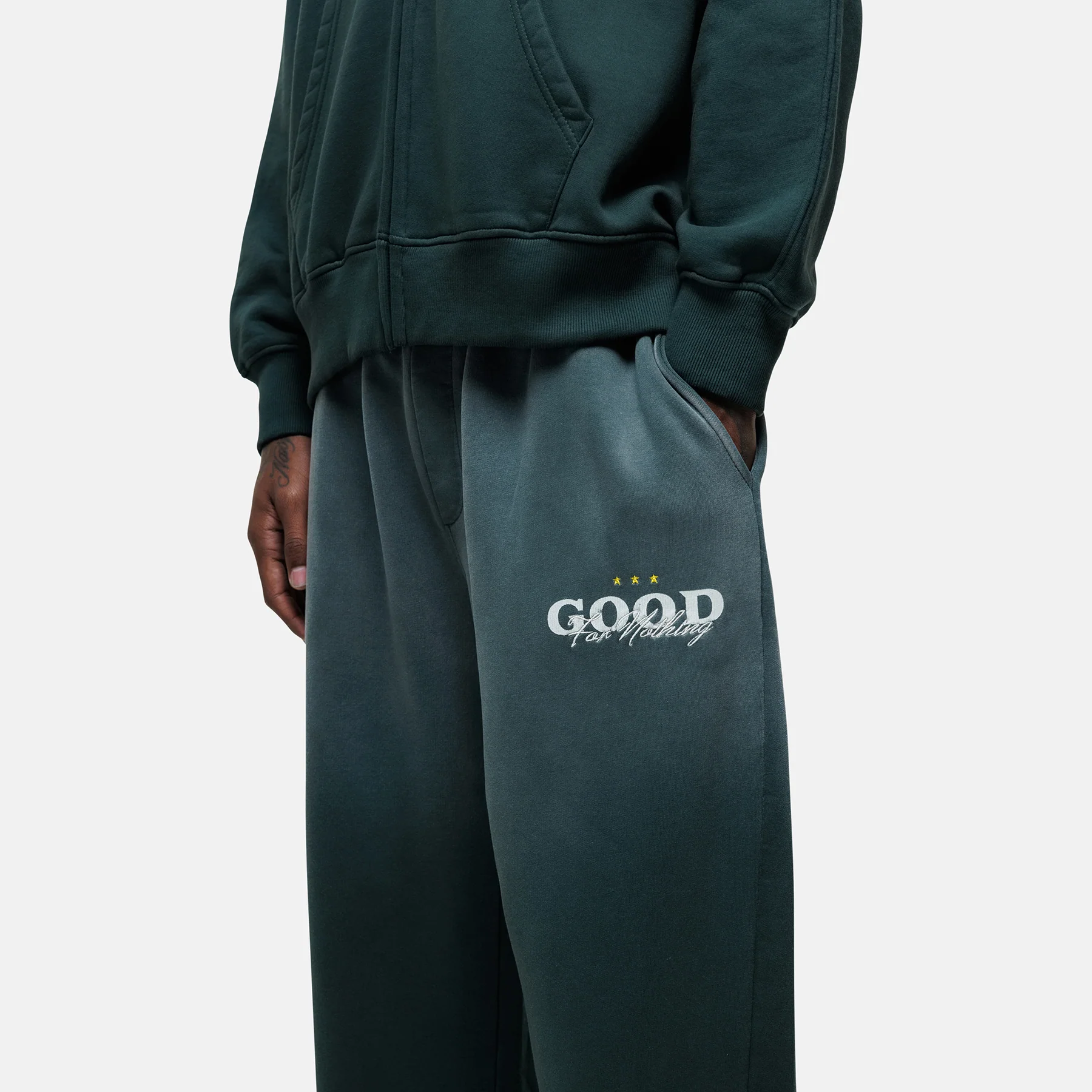 Alaska Gradient Green Sweatpants - Image 3
