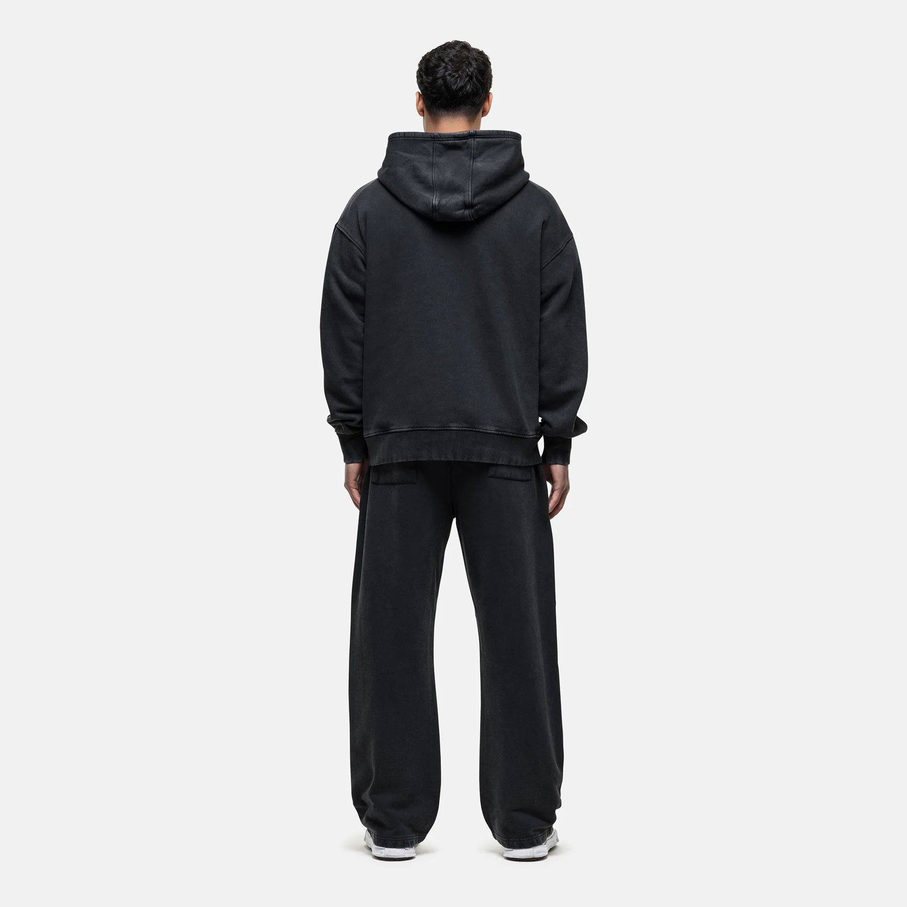 Atelier Washed Black Sweatpants - Image 4
