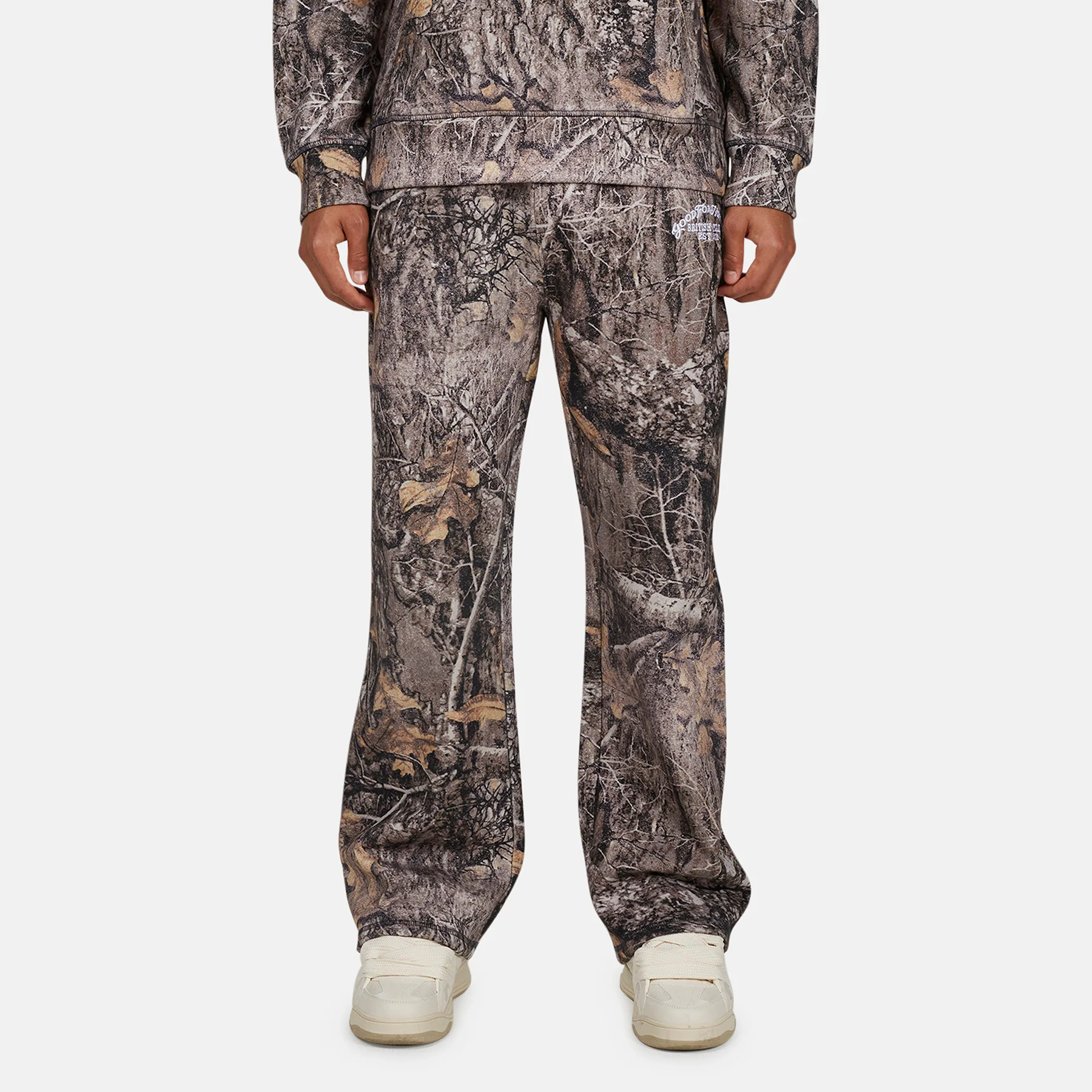 Woodland Camo Brown Sweatpants - Image 3