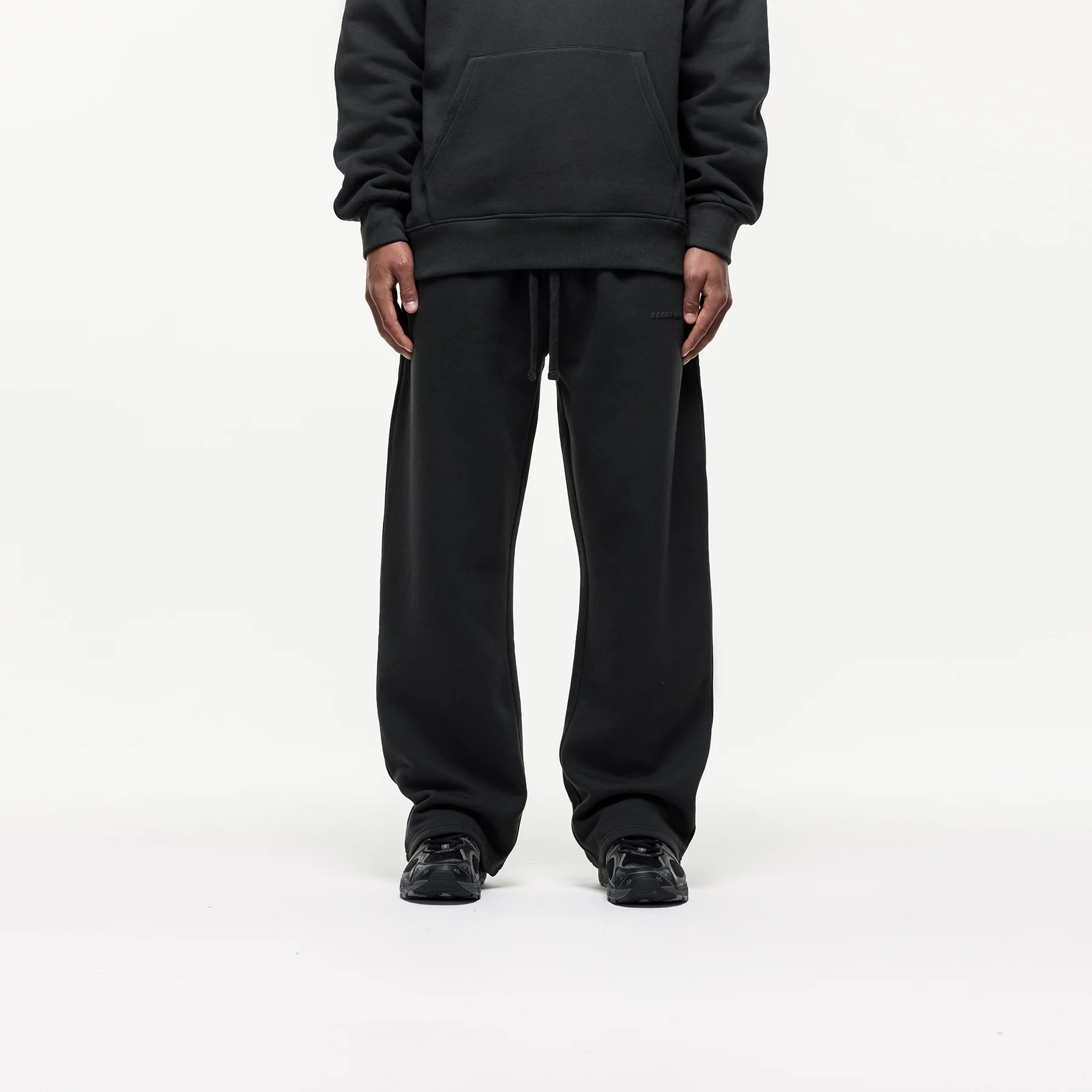 Vintage Onyx Black Sweatpants - Image 2