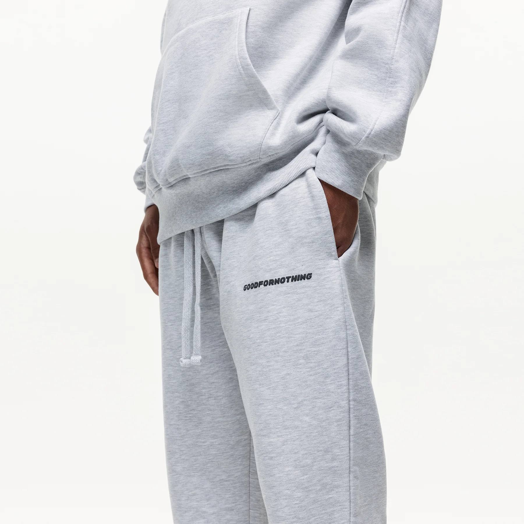 Vintage Grey Marl Sweatpant - Image 4