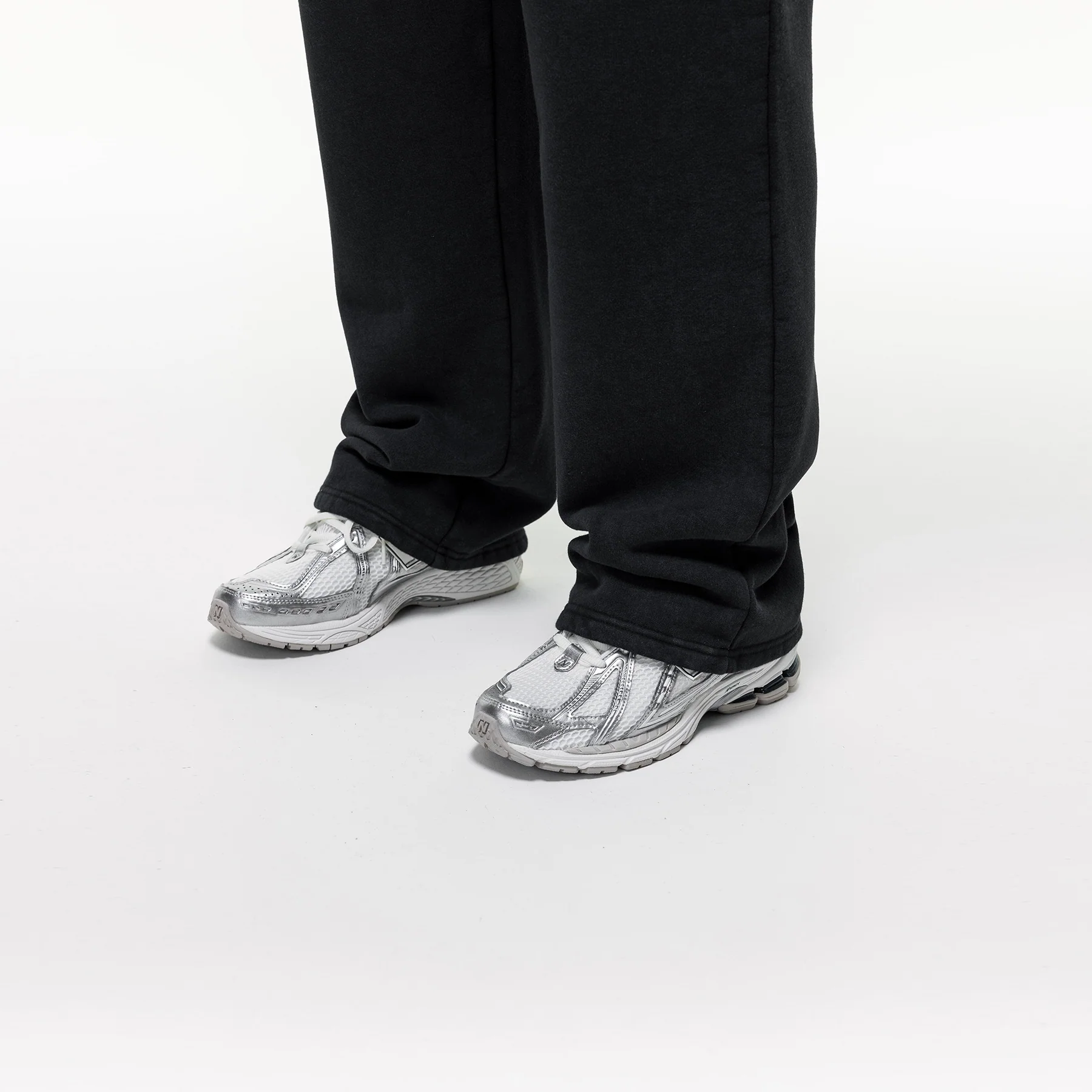 Vintage Washed Black Sweatpants - Image 4