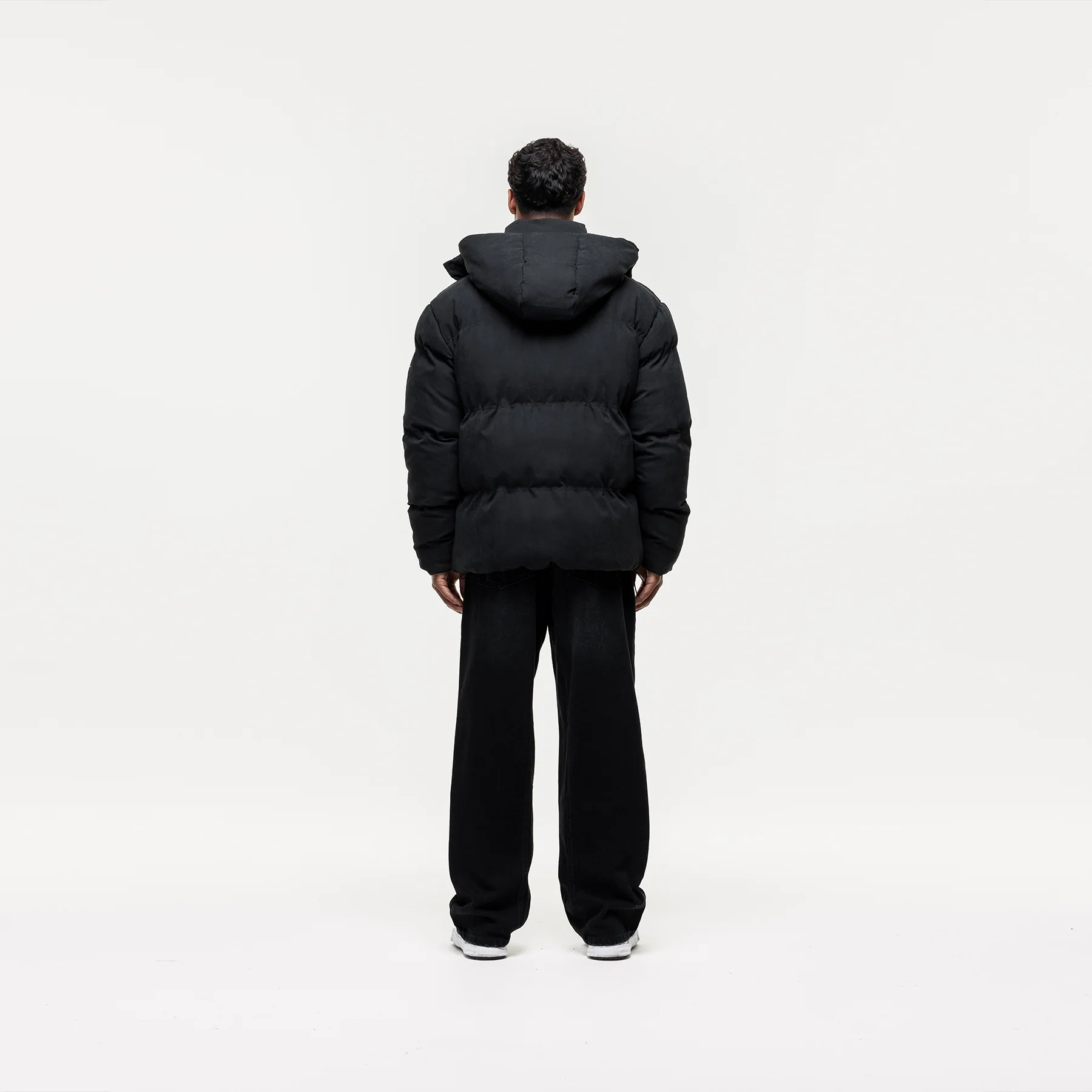 Adapt Black Puffer Coat - Image 6