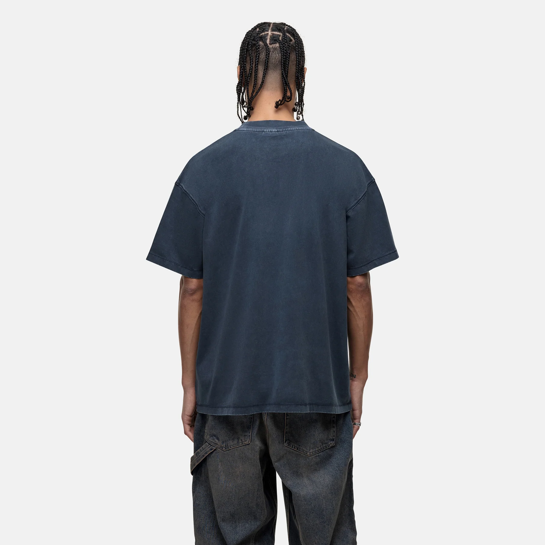 Vintage Blue Wash T-shirt - Image 3
