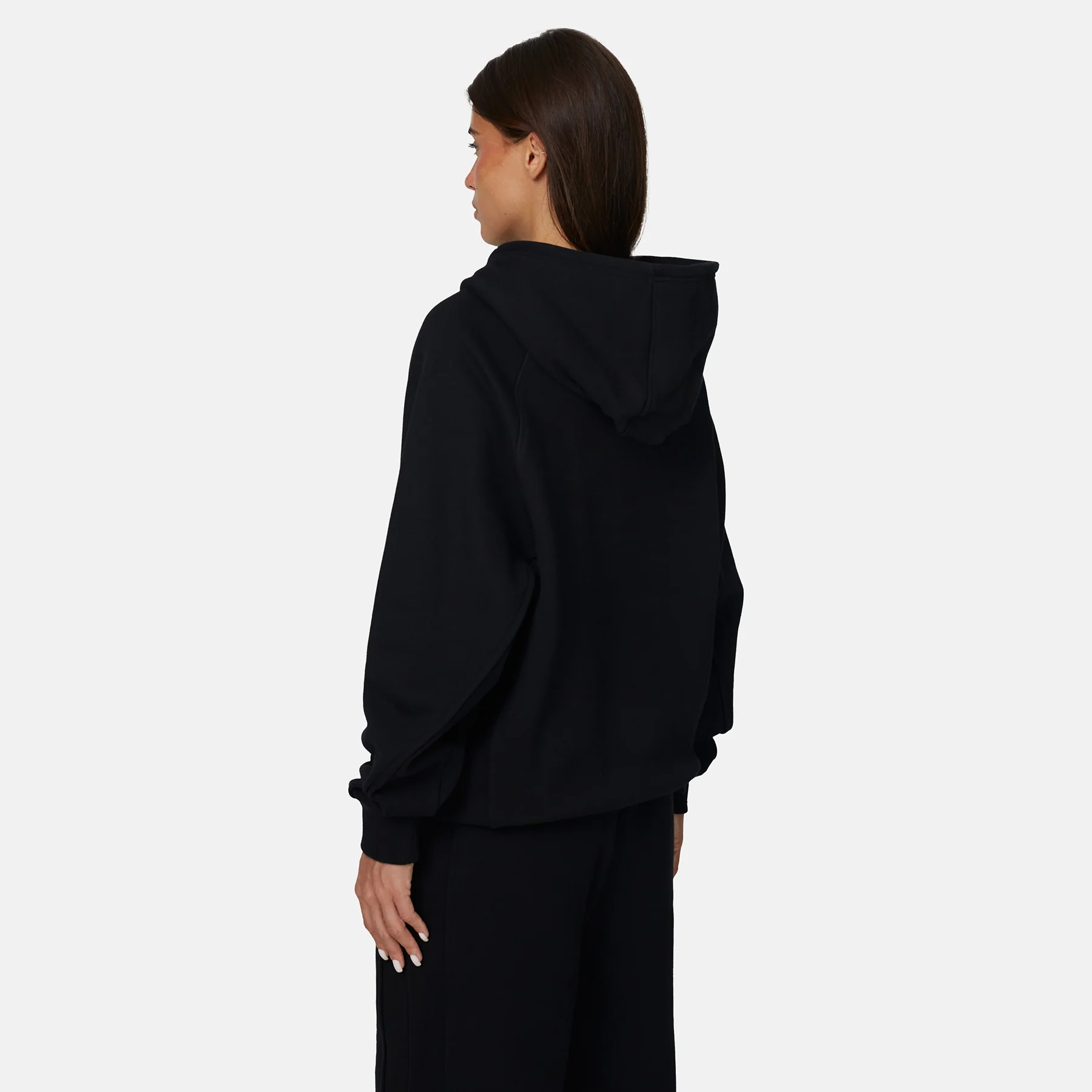 Monogram Black Pullover Hoodie - Image 3
