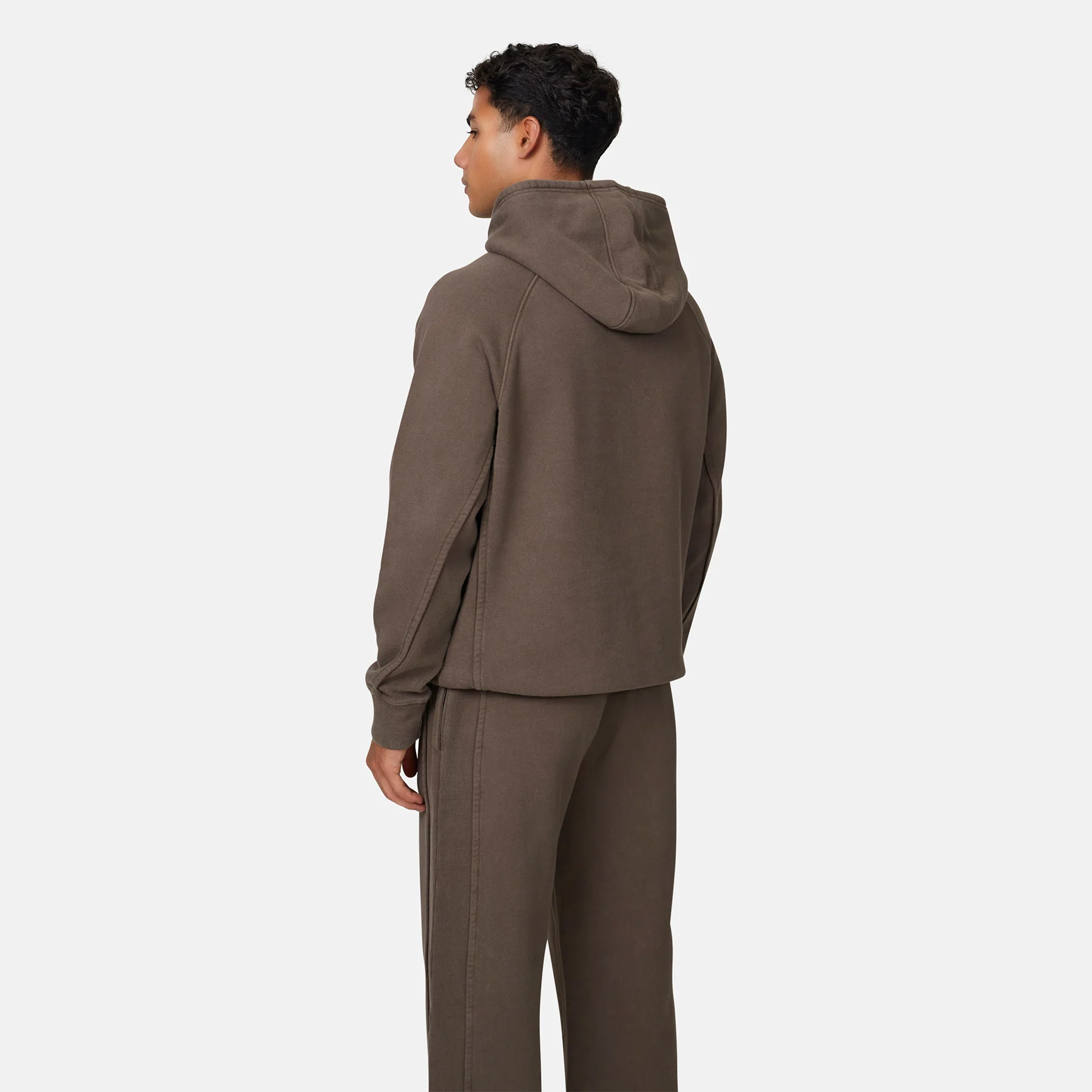 Monogram Brown Pullover Hoodie - Image 4