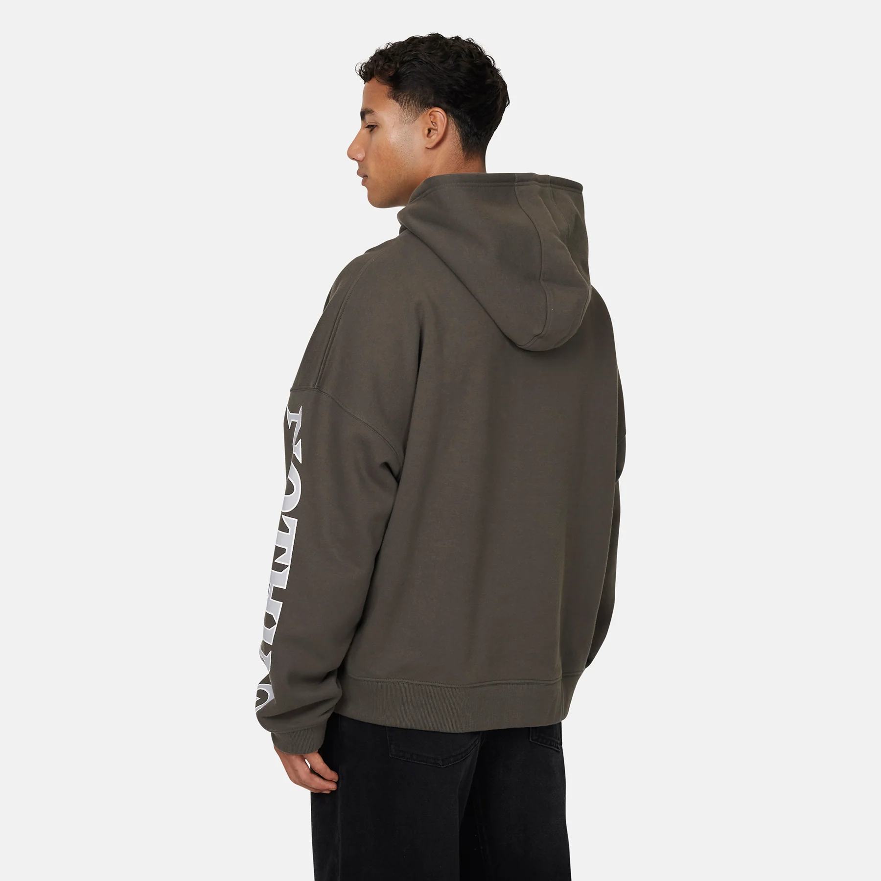 Awakening Boxy Khaki Hoodie - Image 3